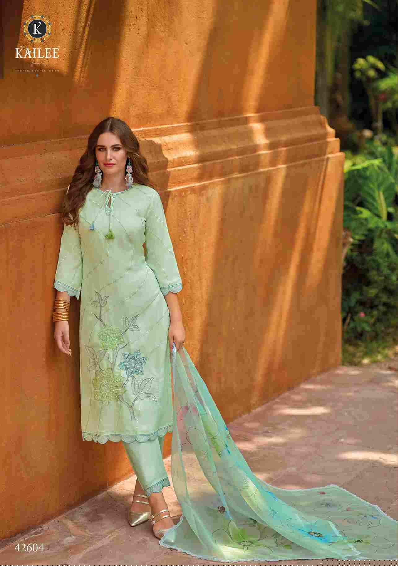 Gul-E-Bahar By Kailee 42601 To 42606 Series Festive Suits Beautiful Fancy Colorful Stylish Party Wear & Occasional Wear Pure Cotton Print Dresses At Wholesale Price