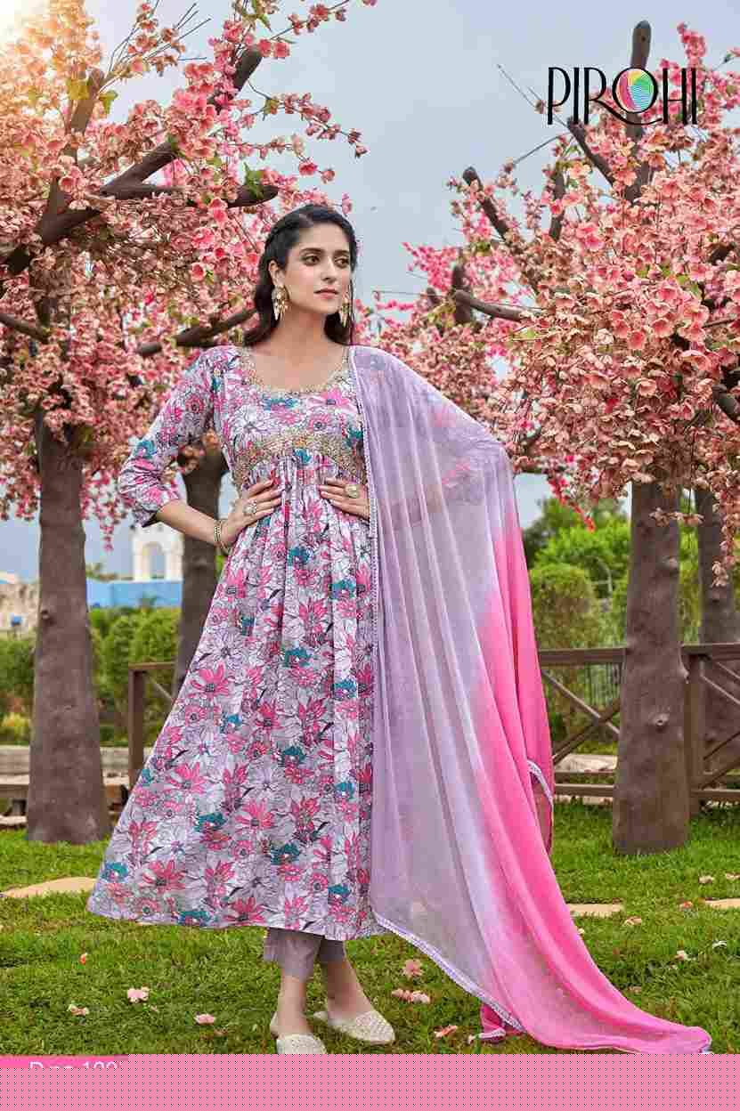 Heeriye By Pirohi 1001 To 1004 Series Festive Suits Beautiful Fancy Colorful Stylish Party Wear & Occasional Wear Mal Cotton Print Dresses At Wholesale Price