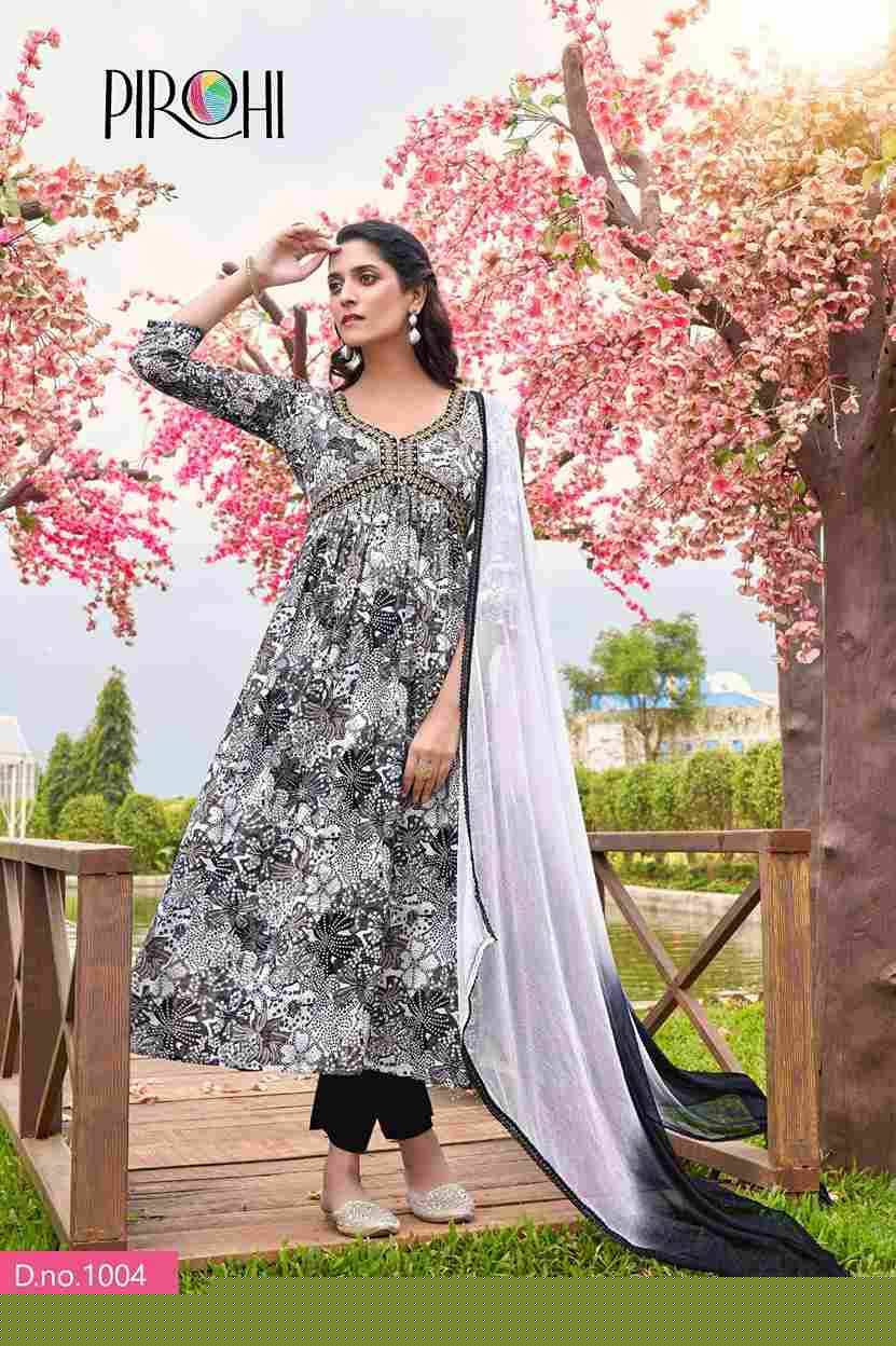 Heeriye By Pirohi 1001 To 1004 Series Festive Suits Beautiful Fancy Colorful Stylish Party Wear & Occasional Wear Mal Cotton Print Dresses At Wholesale Price