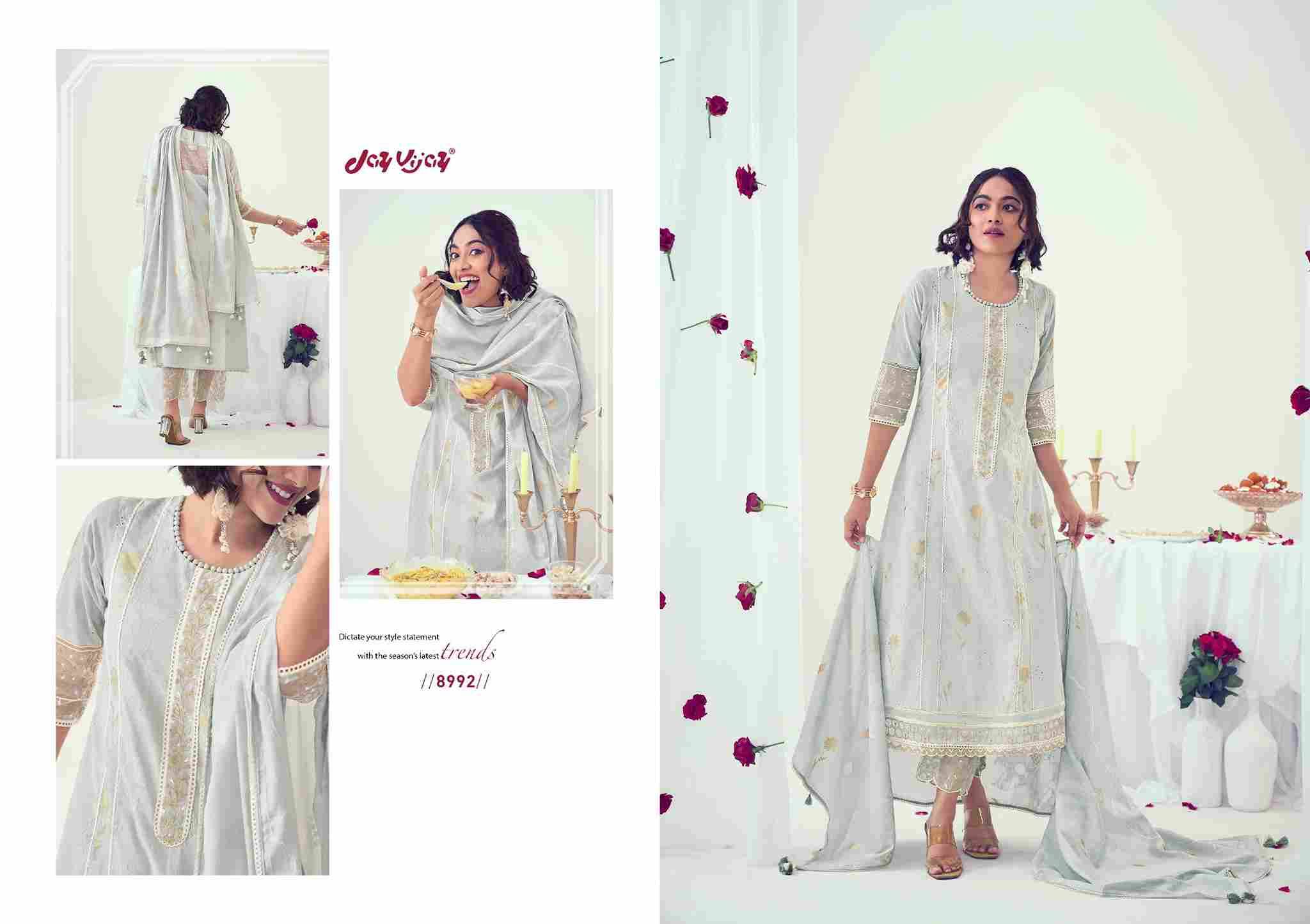 Dawat By Jay Vijay Prints 8991 To 8996 Series Designer Festive Suits Beautiful Fancy Stylish Colorful Party Wear & Occasional Wear Pure Cotton Print Dresses At Wholesale Price