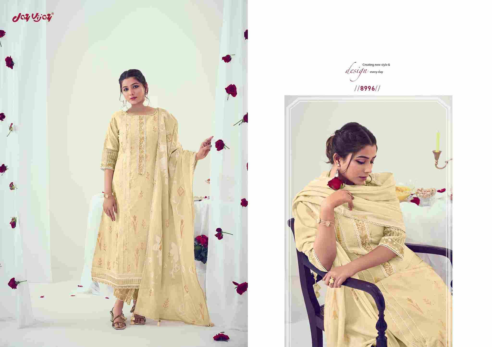Dawat By Jay Vijay Prints 8991 To 8996 Series Designer Festive Suits Beautiful Fancy Stylish Colorful Party Wear & Occasional Wear Pure Cotton Print Dresses At Wholesale Price