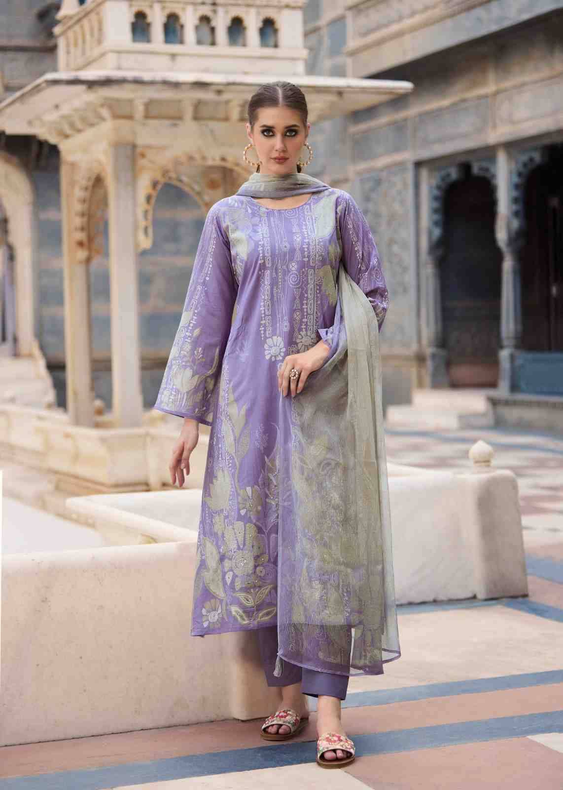 Splendor By Sadhana Fashion 1001 To 1008 Series Designer Festive Suits Beautiful Fancy Stylish Colorful Party Wear & Occasional Wear Lawn Cotton Print Dresses At Wholesale Price
