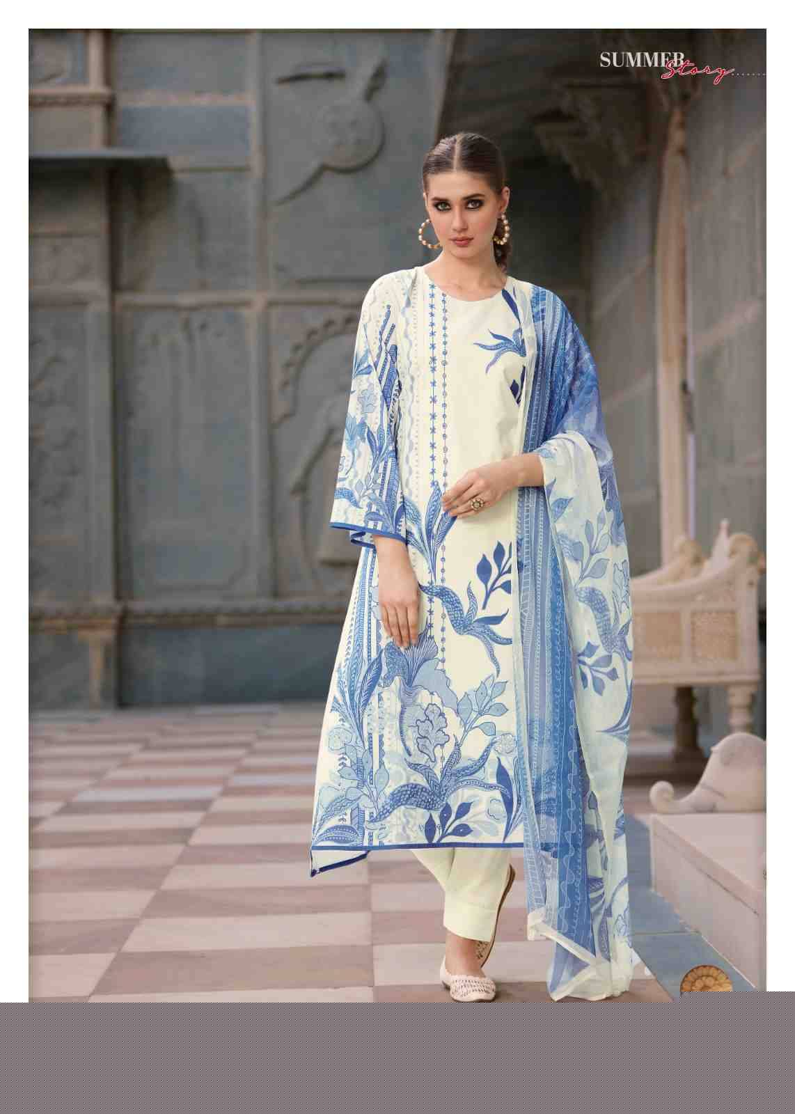 Splendor By Sadhana Fashion 1001 To 1008 Series Designer Festive Suits Beautiful Fancy Stylish Colorful Party Wear & Occasional Wear Lawn Cotton Print Dresses At Wholesale Price