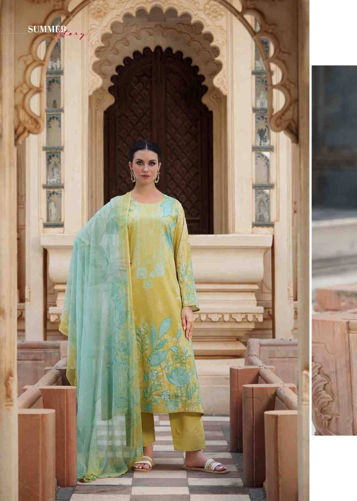 Splendor By Sadhana Fashion 1001 To 1008 Series Designer Festive Suits Beautiful Fancy Stylish Colorful Party Wear & Occasional Wear Lawn Cotton Print Dresses At Wholesale Price