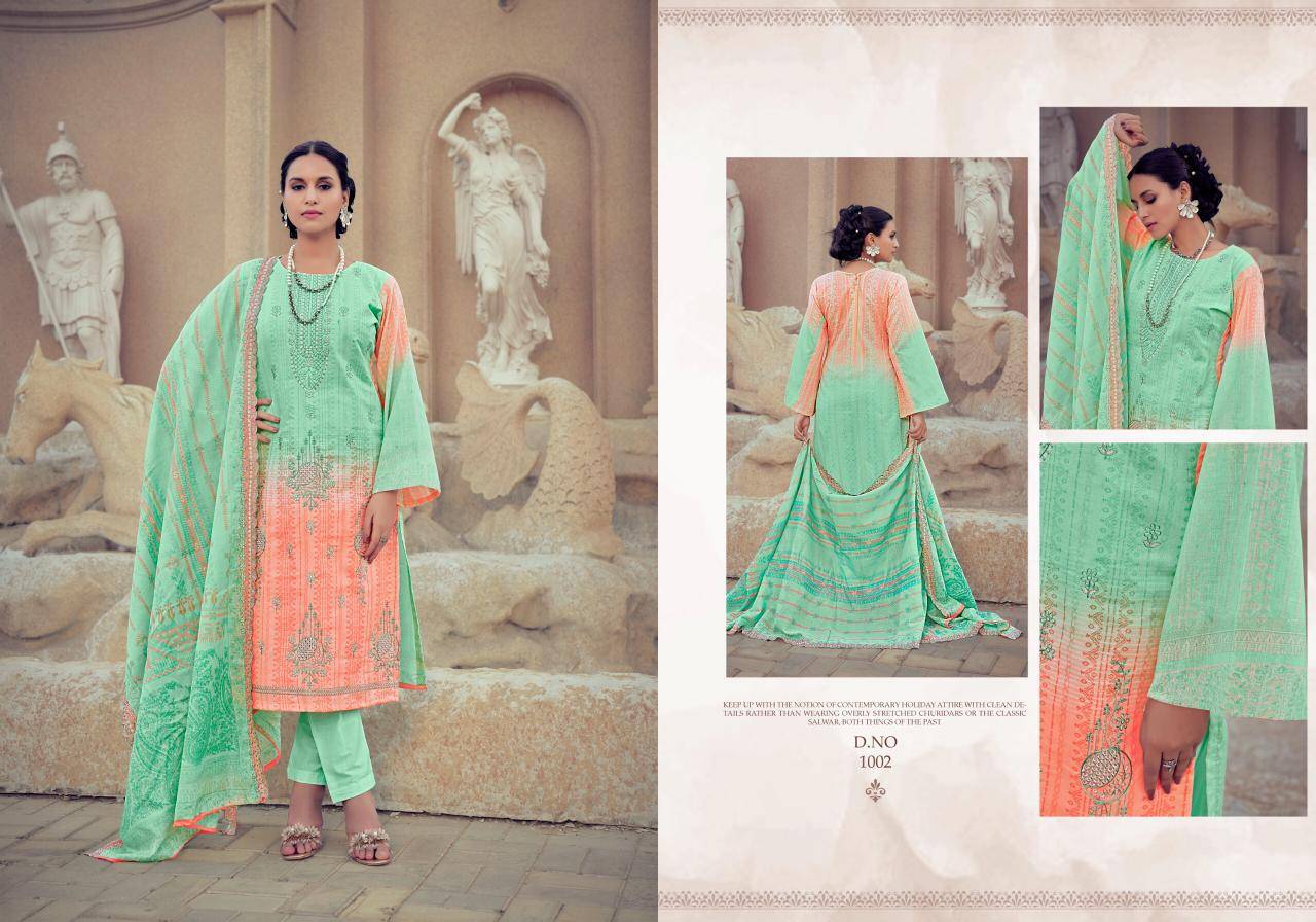 Bin Saeed Vol-5 By Majesty 1001 To 1006 Series Beautiful Pakistani Suits Colorful Stylish Fancy Casual Wear & Ethnic Wear Organza Dresses At Wholesale Price