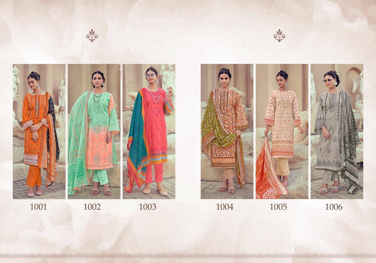 Bin Saeed Vol-5 By Majesty 1001 To 1006 Series Beautiful Pakistani Suits Colorful Stylish Fancy Casual Wear & Ethnic Wear Organza Dresses At Wholesale Price