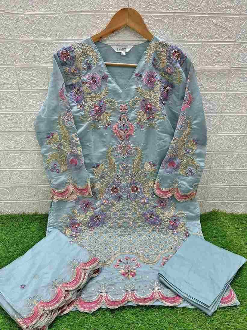 Luxuria Trendz 1396 Colours By Luxuria 1396-A To 1396-B Series Beautiful Pakistani Suits Colorful Stylish Fancy Casual Wear & Ethnic Wear Heavy Organza Dresses At Wholesale Price