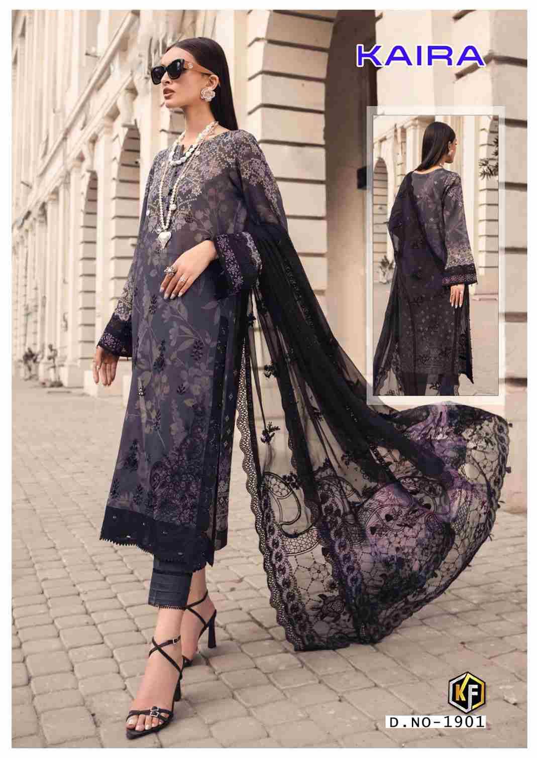 Kaira Vol-19 By Keval Fab 1901 To 1906 Series Beautiful Festive Suits Colorful Stylish Fancy Casual Wear & Ethnic Wear Pure Cotton Print Dresses At Wholesale Price