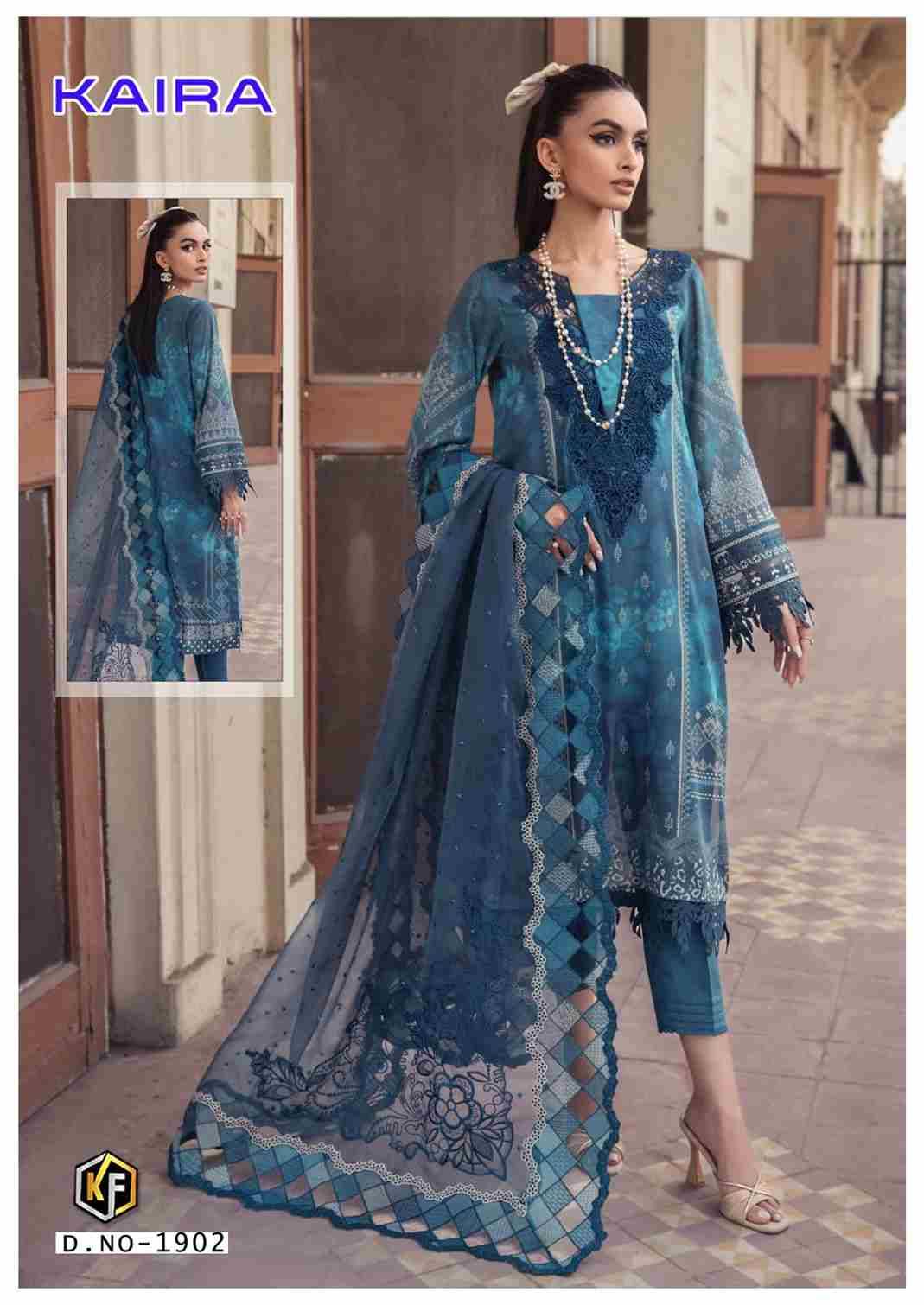 Kaira Vol-19 By Keval Fab 1901 To 1906 Series Beautiful Festive Suits Colorful Stylish Fancy Casual Wear & Ethnic Wear Pure Cotton Print Dresses At Wholesale Price