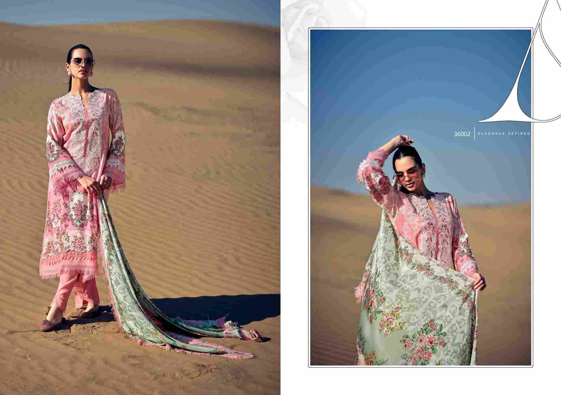 Petals By Gull Jee 36001 To 36006 Series Beautiful Festive Suits Colorful Stylish Fancy Casual Wear & Ethnic Wear Pure Muslin Embroidered Dresses At Wholesale Price