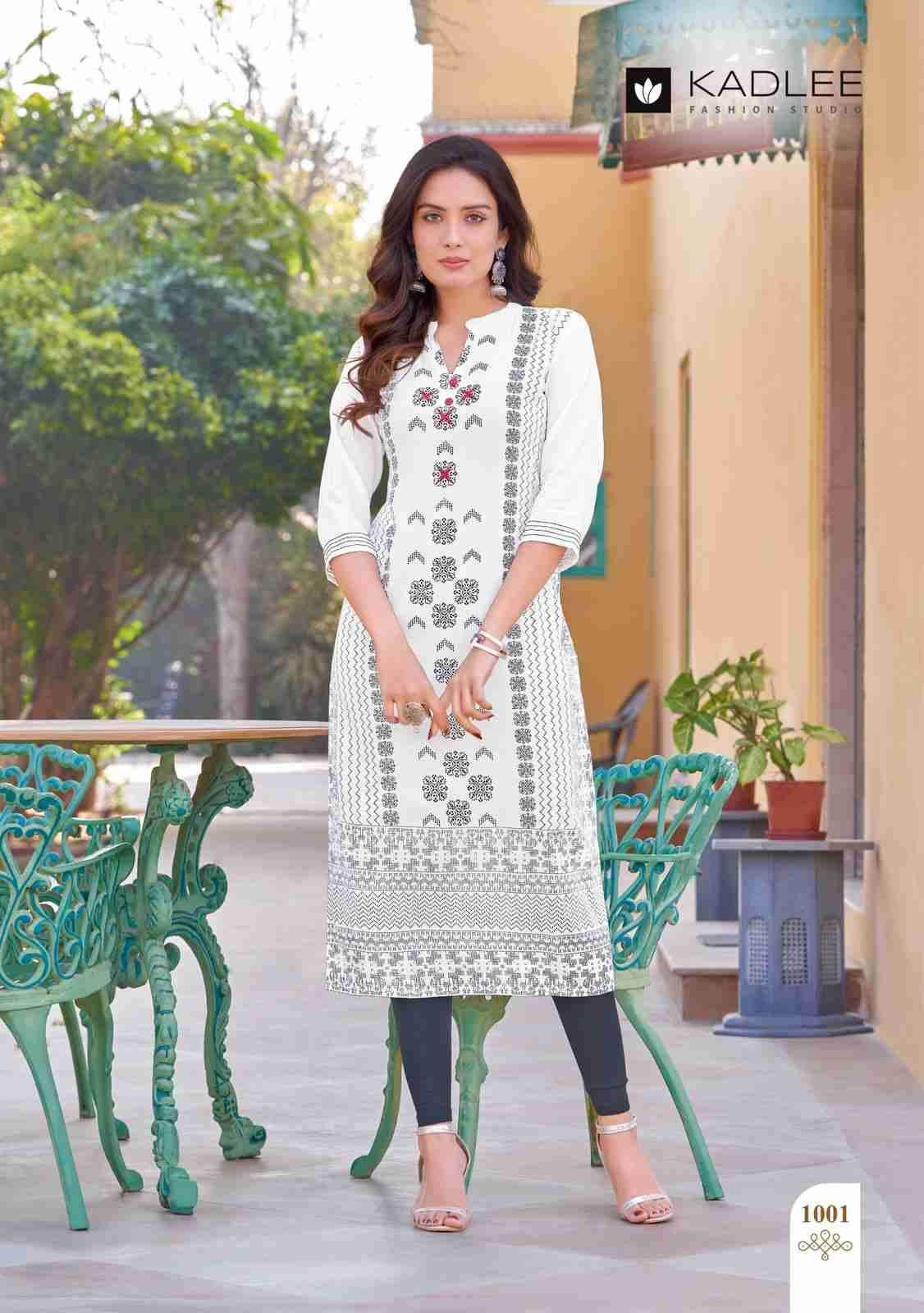 Gold Coin By Kadlee 1001 To 1004 Series Designer Stylish Fancy Colorful Beautiful Party Wear & Ethnic Wear Collection Rayon Print Kurtis At Wholesale Price
