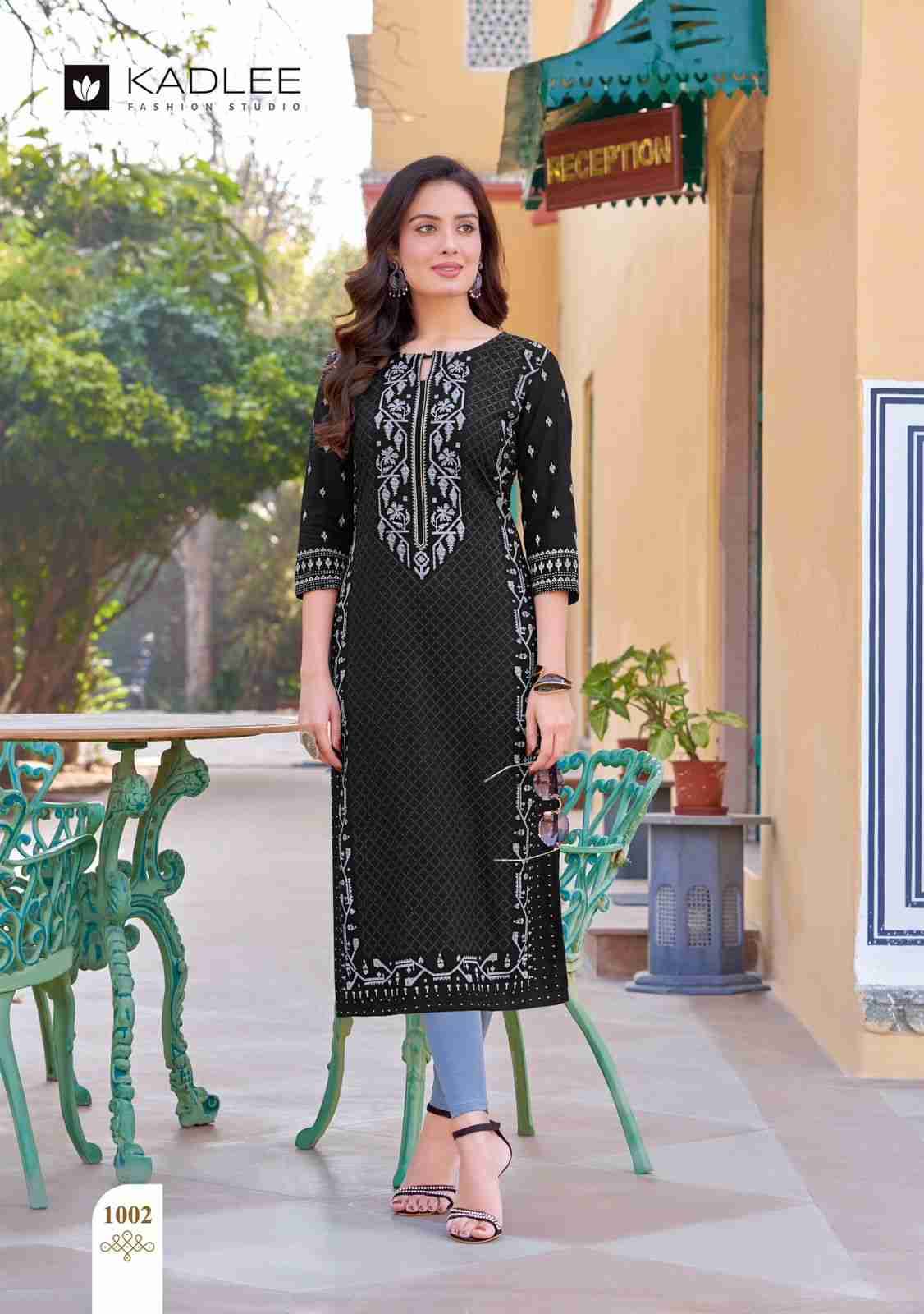 Gold Coin By Kadlee 1001 To 1004 Series Designer Stylish Fancy Colorful Beautiful Party Wear & Ethnic Wear Collection Rayon Print Kurtis At Wholesale Price
