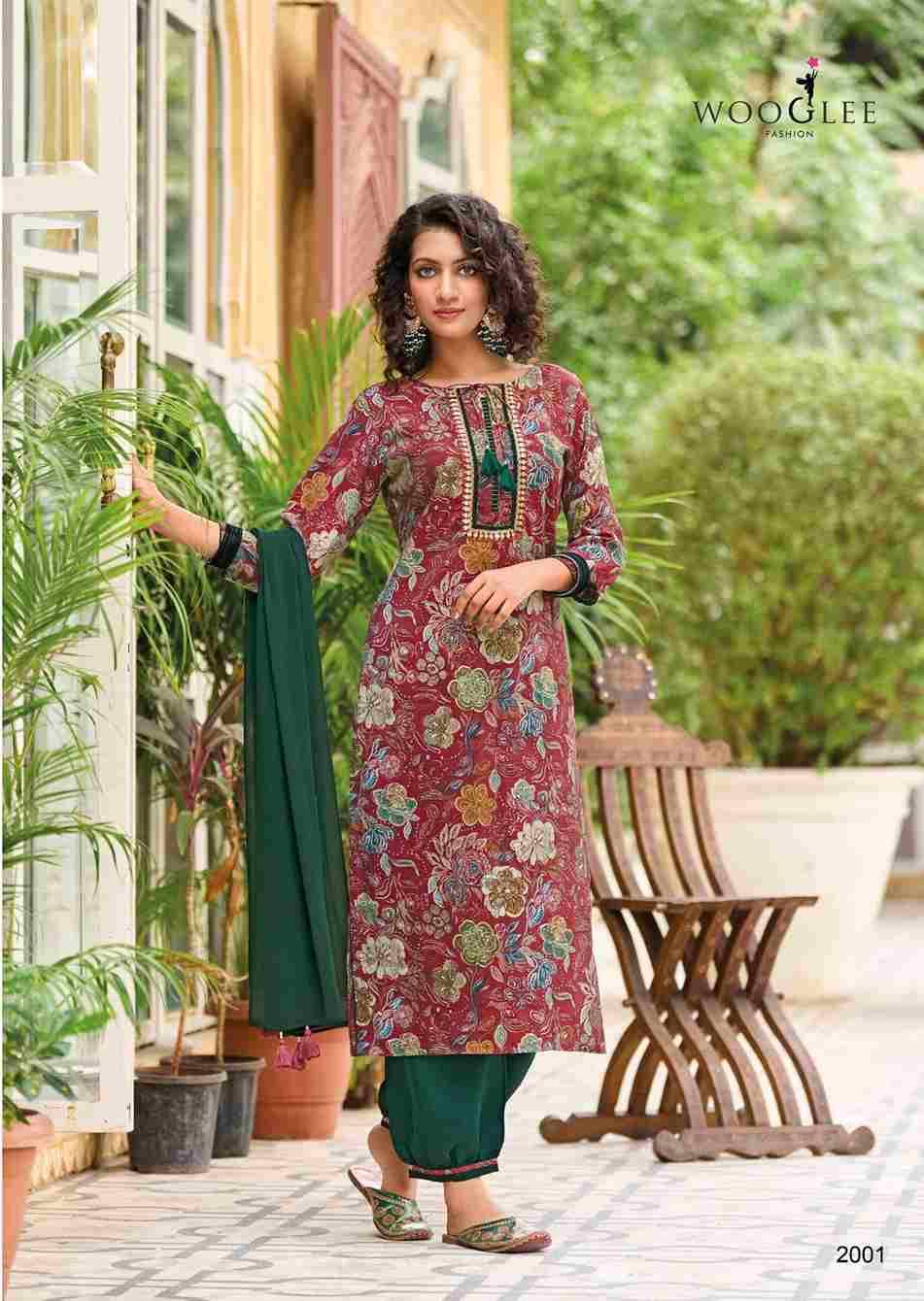 Khwaab By Wooglee 2001 To 2004 Series Beautiful Stylish Fancy Colorful Casual Wear & Ethnic Wear Collection Modal Print Dresses At Wholesale Price