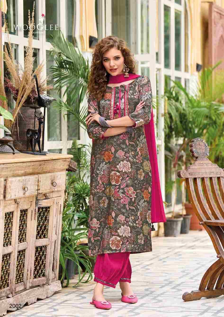Khwaab By Wooglee 2001 To 2004 Series Beautiful Stylish Fancy Colorful Casual Wear & Ethnic Wear Collection Modal Print Dresses At Wholesale Price