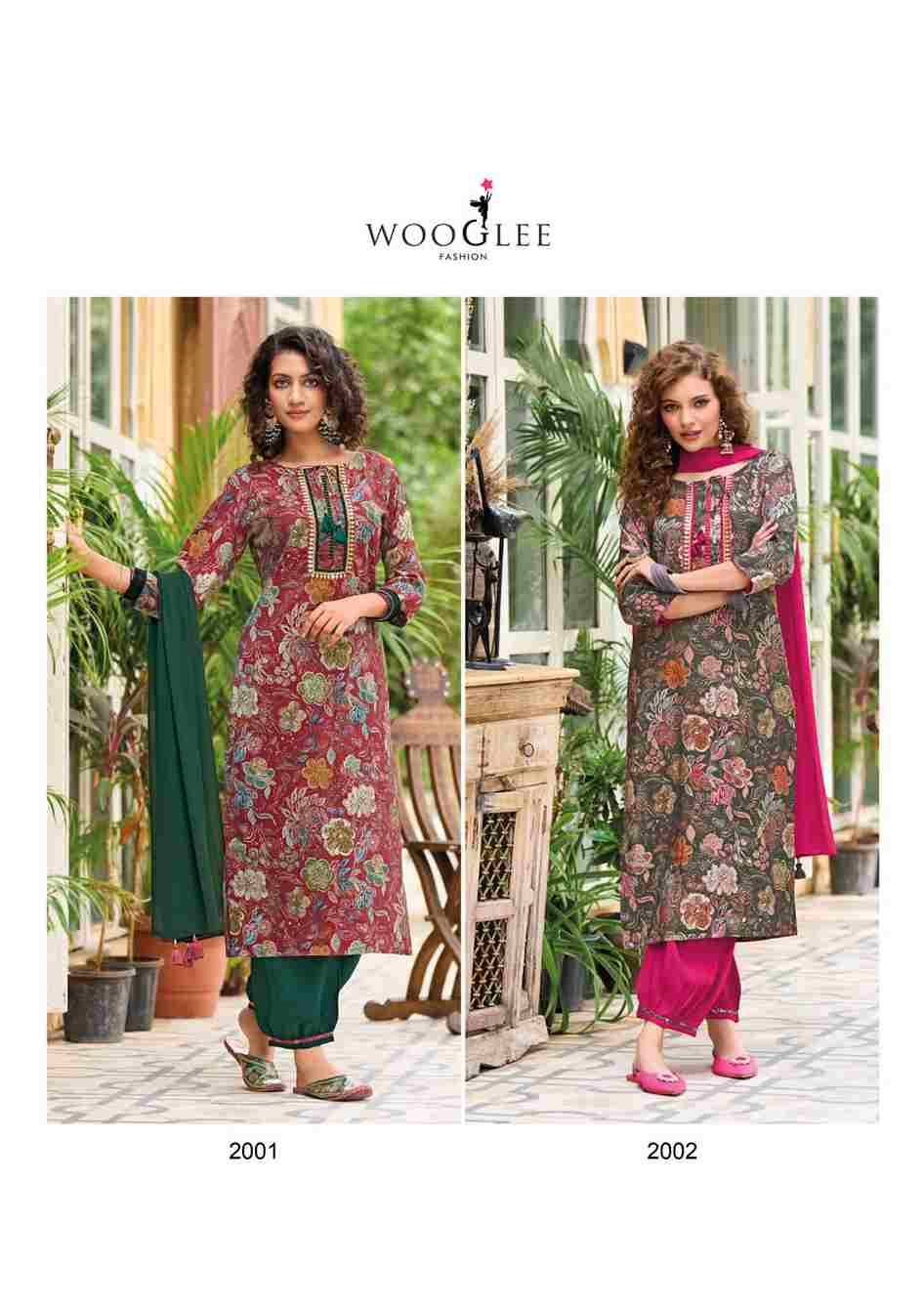 Khwaab By Wooglee 2001 To 2004 Series Beautiful Stylish Fancy Colorful Casual Wear & Ethnic Wear Collection Modal Print Dresses At Wholesale Price