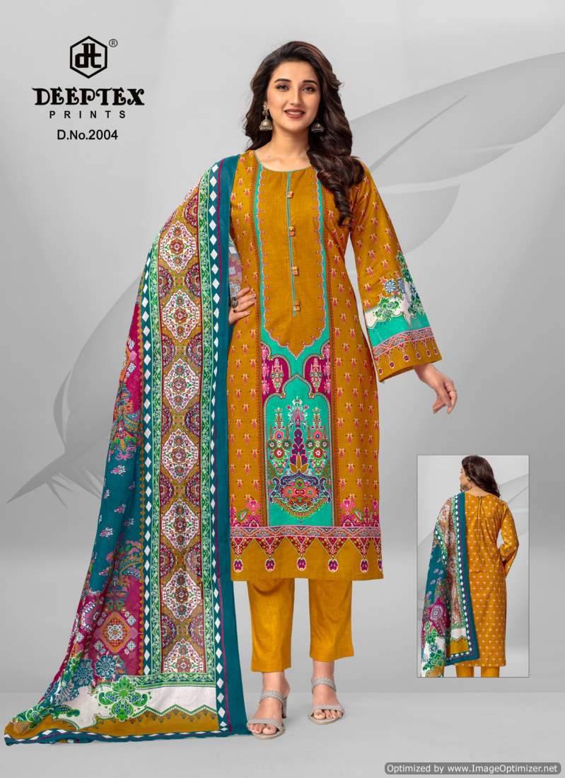 Roohi Zara Vol-2 By Deeptex Prints 2001 To 2008 Series Beautiful Festive Suits Colorful Stylish Fancy Casual Wear & Ethnic Wear Lawn Cotton Print Dresses At Wholesale Price
