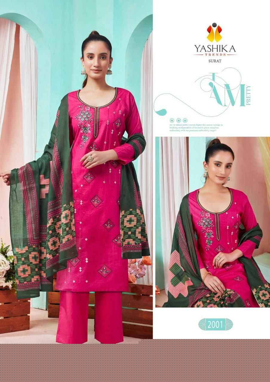 Kaantha Vol-2 By Yashika Trends 2001 To 2008 Series Beautiful Suits Colorful Stylish Fancy Casual Wear & Ethnic Wear Pure Cotton Print Dresses At Wholesale Price