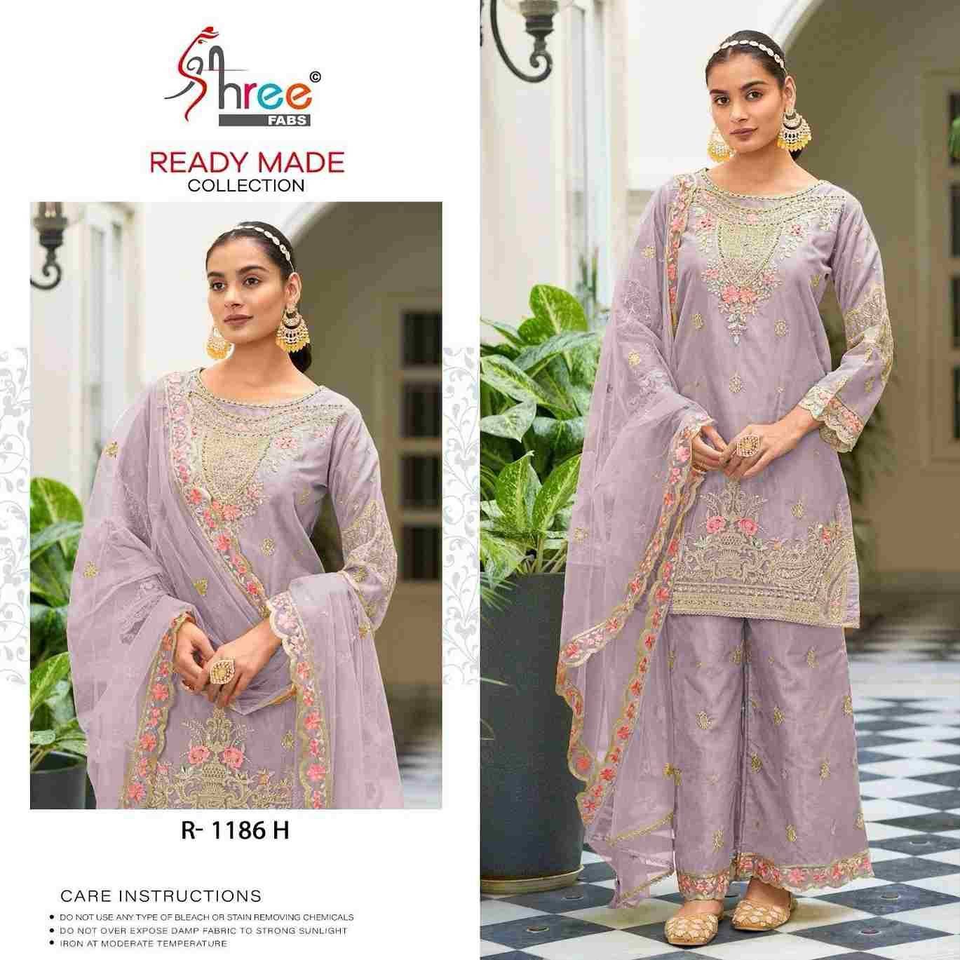 Shree Fabs Hit Design R-1186 Colours Vol-2 By Shree Fabs R-1186-E To R-1186-H Series Pakistani Suits Beautiful Fancy Colorful Stylish Party Wear & Occasional Wear Organza Embroidery Dresses At Wholesale Price