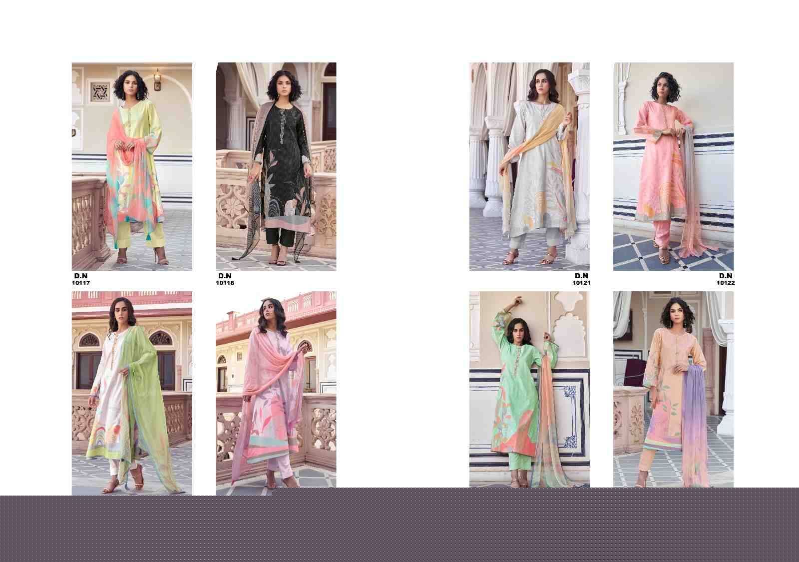 The Zen Collection By Sadhana Fashion 10117 To 10124 Series Beautiful Festive Suits Colorful Stylish Fancy Casual Wear & Ethnic Wear Pure Linen Dresses At Wholesale Price