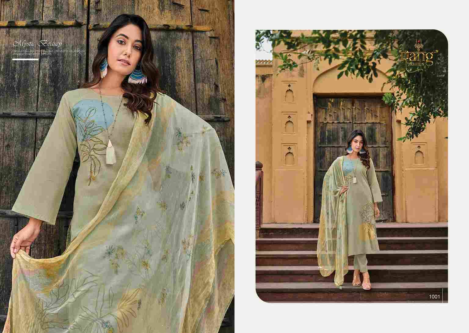 Ariana By Rang Fashion 1001 To 1004 Series Beautiful Festive Suits Colorful Stylish Fancy Casual Wear & Ethnic Wear Lawn Cotton Dresses At Wholesale Price