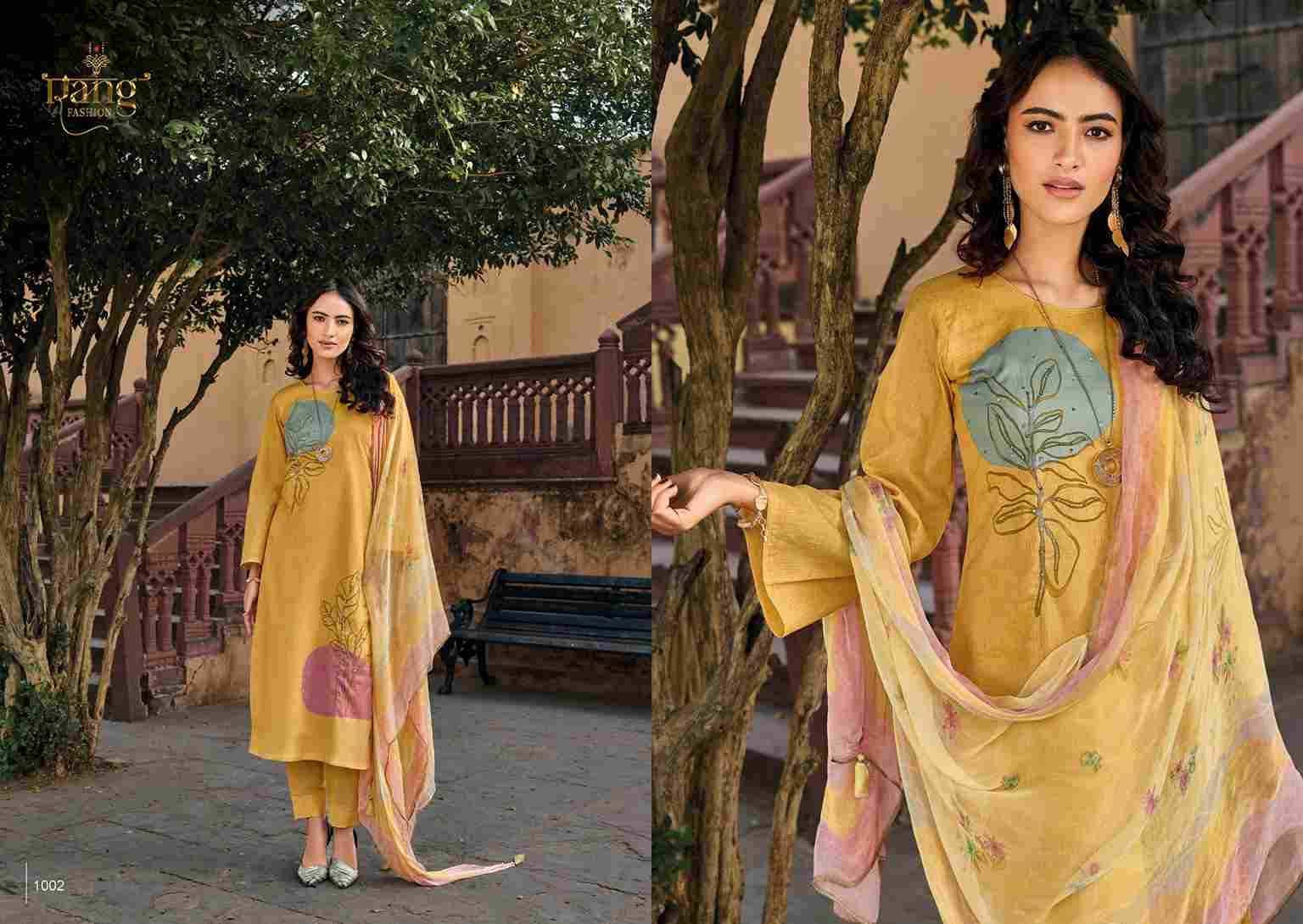 Ariana By Rang Fashion 1001 To 1004 Series Beautiful Festive Suits Colorful Stylish Fancy Casual Wear & Ethnic Wear Lawn Cotton Dresses At Wholesale Price