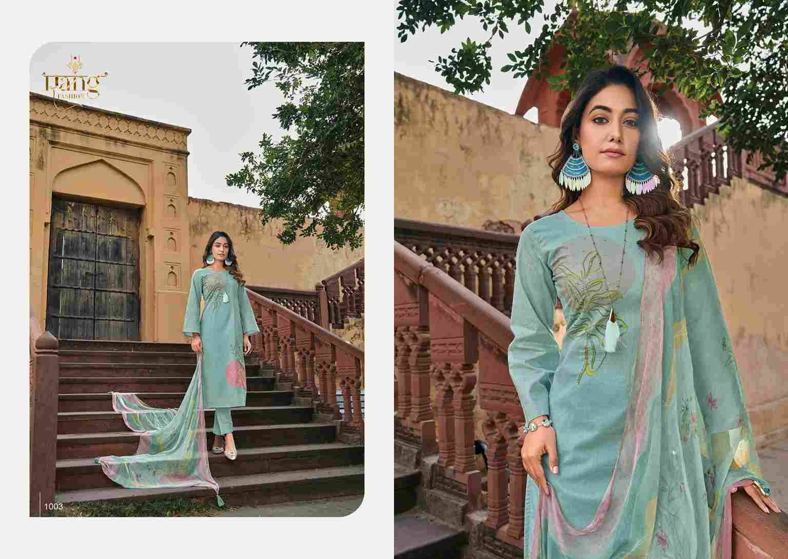 Ariana By Rang Fashion 1001 To 1004 Series Beautiful Festive Suits Colorful Stylish Fancy Casual Wear & Ethnic Wear Lawn Cotton Dresses At Wholesale Price
