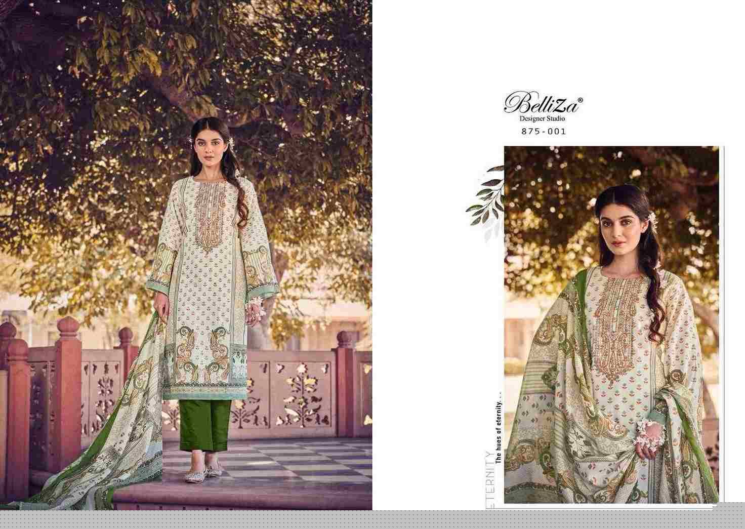 Naira Vol-31 By Belliza 875-001 To 875-006 Series Beautiful Festive Suits Stylish Fancy Colorful Casual Wear & Ethnic Wear Pure Cotton Print Dresses At Wholesale Price