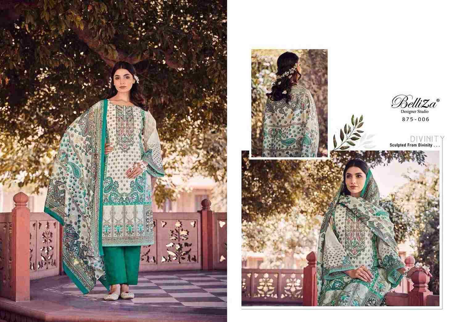 Naira Vol-31 By Belliza 875-001 To 875-006 Series Beautiful Festive Suits Stylish Fancy Colorful Casual Wear & Ethnic Wear Pure Cotton Print Dresses At Wholesale Price