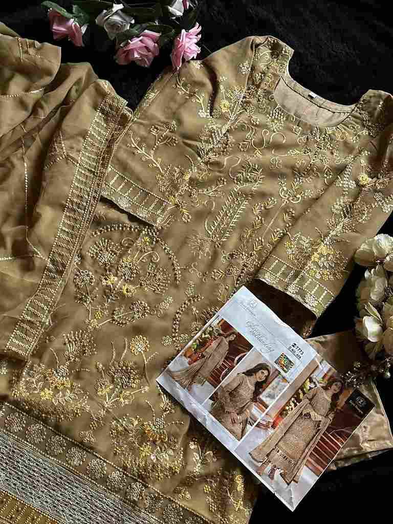 Ziaaz Designs Hit Design 409 By Ziaaz Designs Beautiful Pakistani Suits Colorful Stylish Fancy Casual Wear & Ethnic Wear Georgette Embroidered Dresses At Wholesale Price