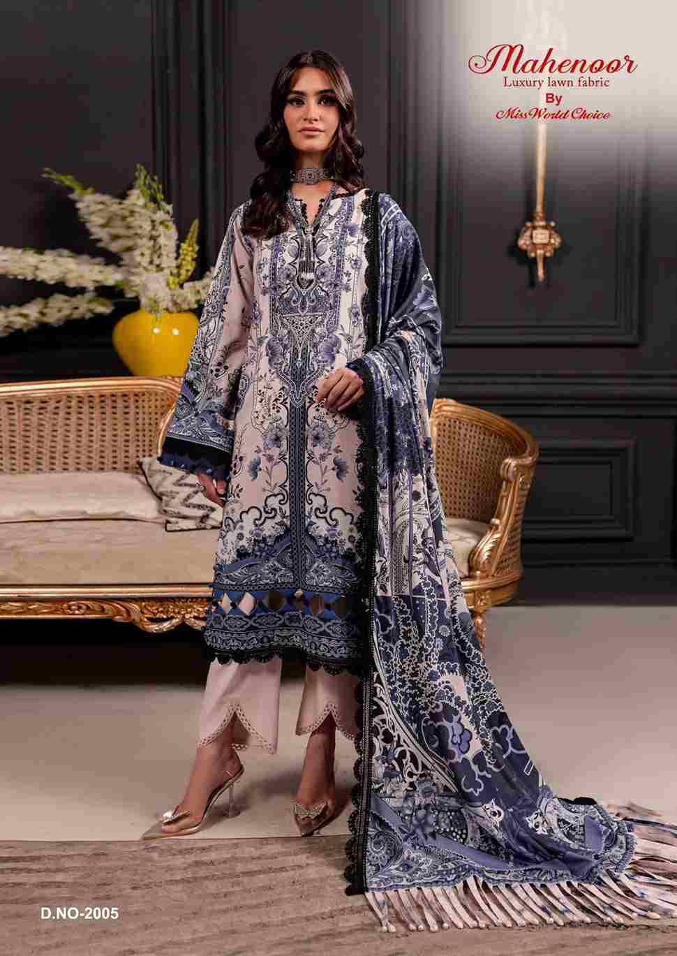 Mahenoor Vol-2 By Miss World Choice 2001 To 2006 Series Beautiful Festive Suits Stylish Fancy Colorful Casual Wear & Ethnic Wear Pure Lawn Print Dresses At Wholesale Price