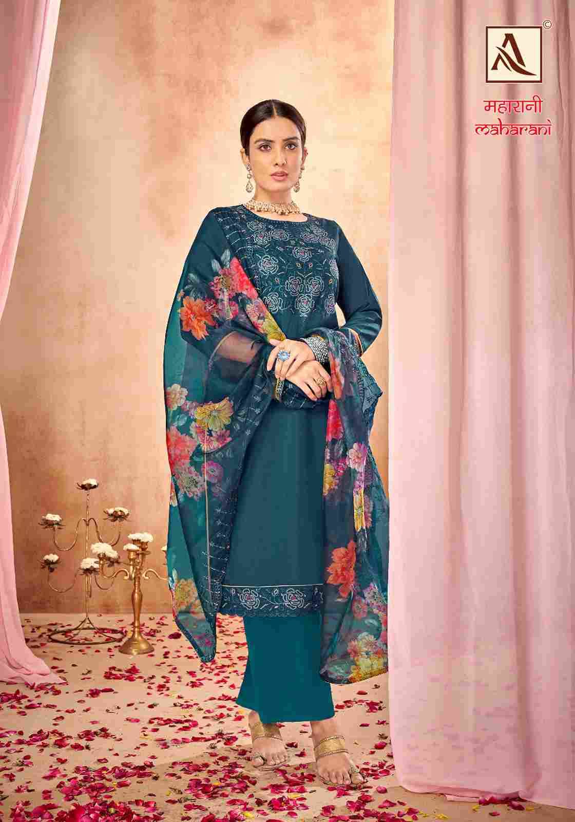 Maharani Vol-3 By Alok Suit 1475-001 To 1475-006 Series Beautiful Festive Suits Colorful Stylish Fancy Casual Wear & Ethnic Wear Pure Viscose Jacquard Dresses At Wholesale Price