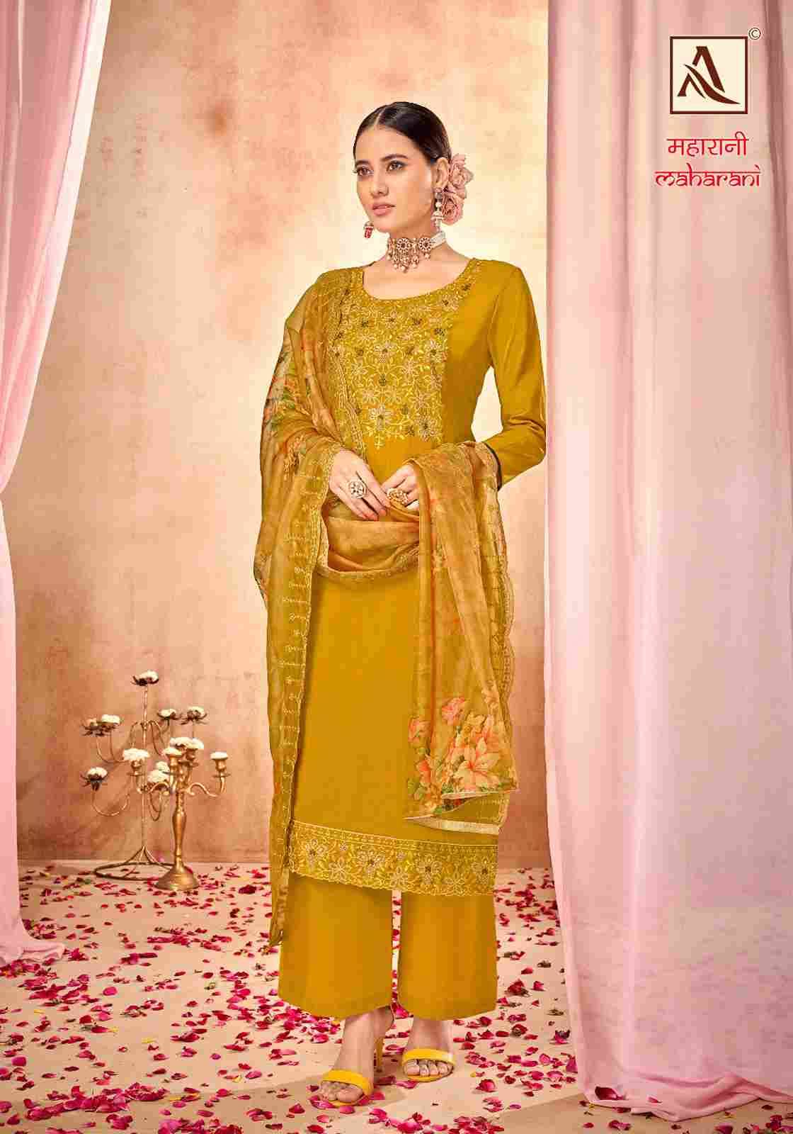 Maharani Vol-3 By Alok Suit 1475-001 To 1475-006 Series Beautiful Festive Suits Colorful Stylish Fancy Casual Wear & Ethnic Wear Pure Viscose Jacquard Dresses At Wholesale Price
