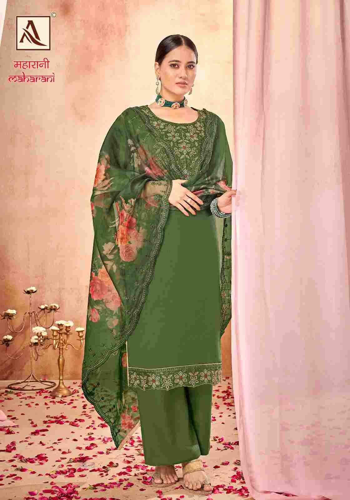 Maharani Vol-3 By Alok Suit 1475-001 To 1475-006 Series Beautiful Festive Suits Colorful Stylish Fancy Casual Wear & Ethnic Wear Pure Viscose Jacquard Dresses At Wholesale Price