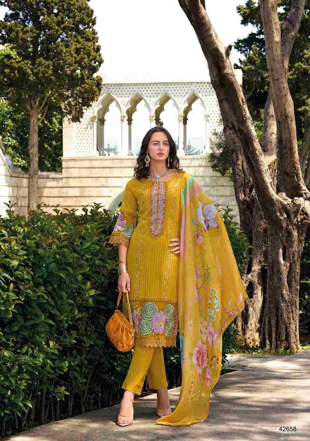 Sanj-E-Shrungar Vol-2 By Kailee 42657 To 42662 Series Beautiful Festive Suits Colorful Stylish Fancy Casual Wear & Ethnic Wear Pure Cotton Dresses At Wholesale Price