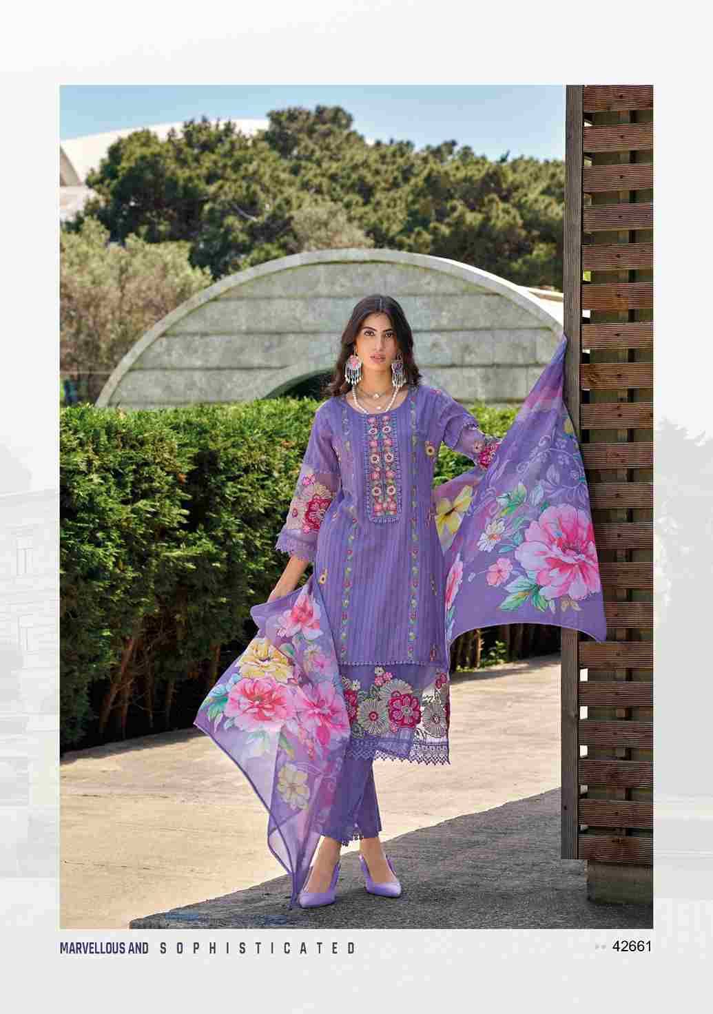 Sanj-E-Shrungar Vol-2 By Kailee 42657 To 42662 Series Beautiful Festive Suits Colorful Stylish Fancy Casual Wear & Ethnic Wear Pure Cotton Dresses At Wholesale Price