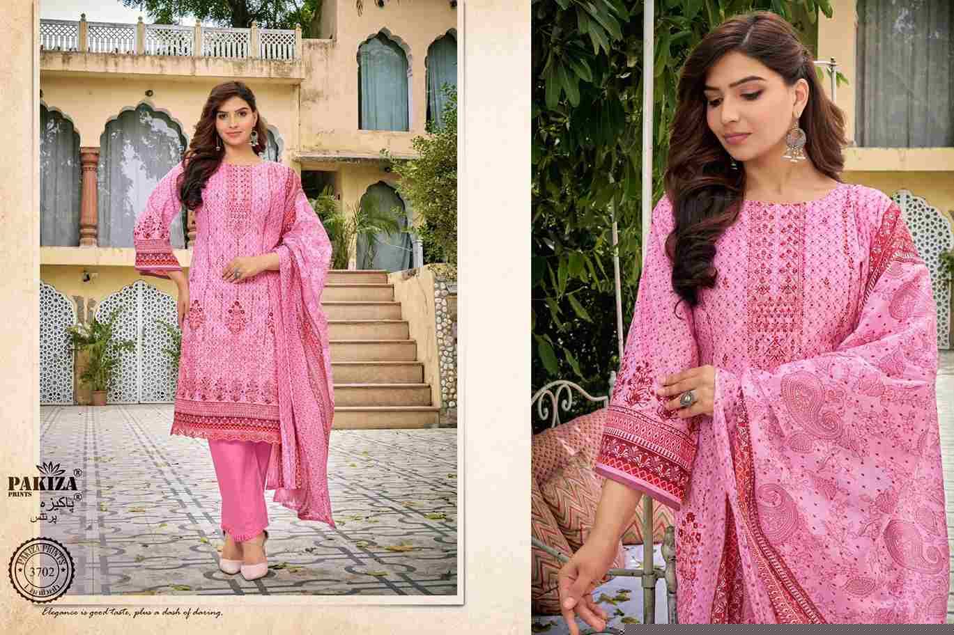 Laaibah Vol-37 By Pakiza Prints 3701 To 3710 Series Beautiful Stylish Festive Suits Fancy Colorful Casual Wear & Ethnic Wear & Ready To Wear Lawn Cotton Print Dresses At Wholesale Price