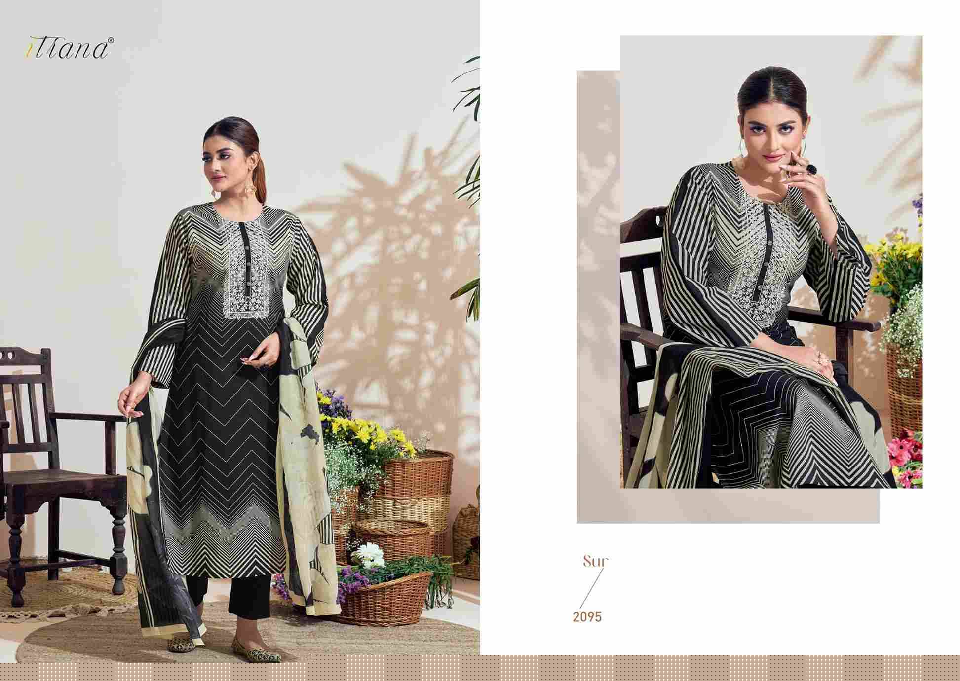 Sur By Itrana Beautiful Festive Suits Colorful Stylish Fancy Casual Wear & Ethnic Wear Pure Lawn Cotton Dresses At Wholesale Price