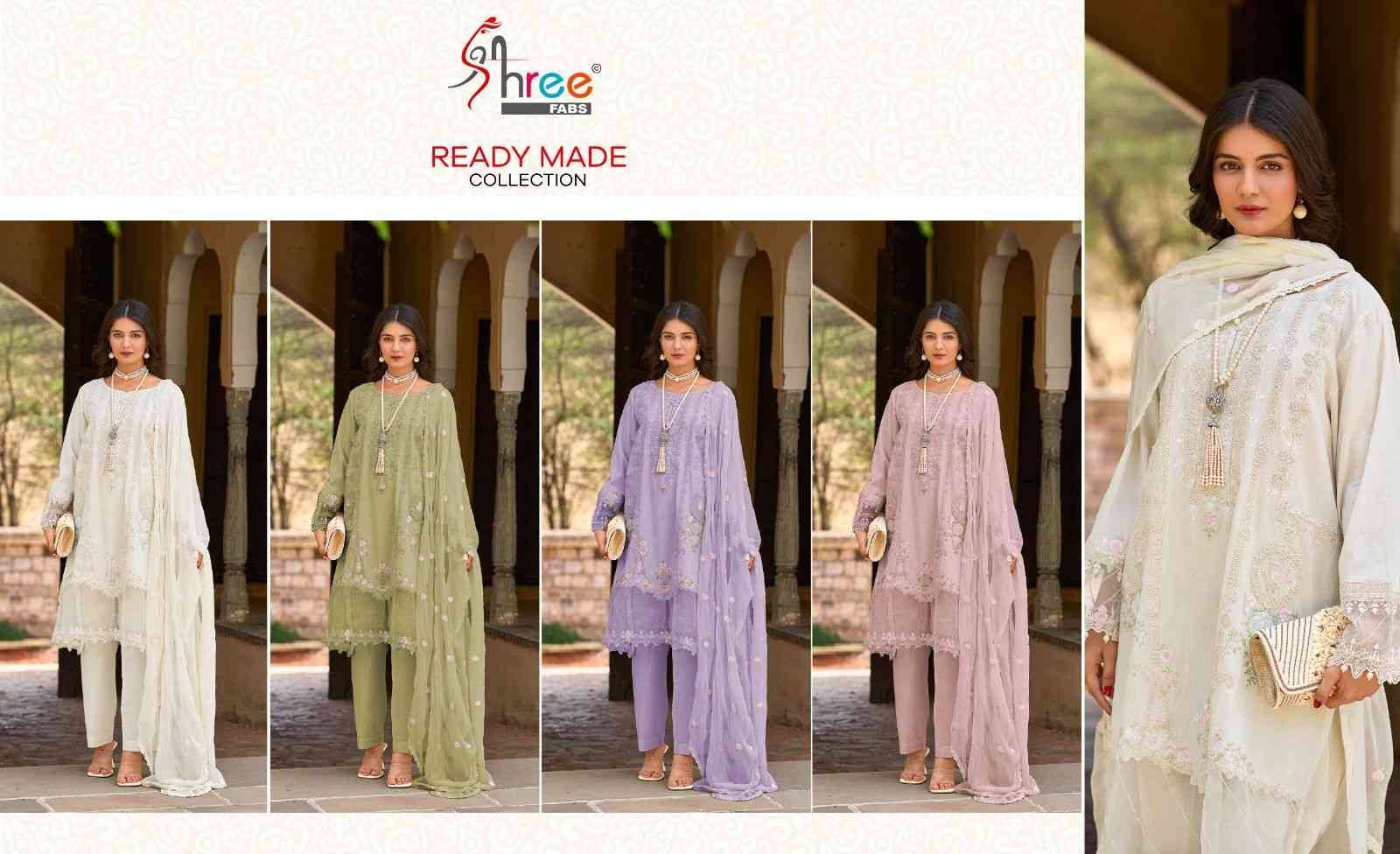 Shree Fabs Hit Design R-1270 Colours By Shree Fabs R-1270-A To R-1270-D Series Beautiful Pakistani Suits Stylish Fancy Colorful Party Wear & Occasional Wear Pure Viscose Lawn Cotton Embroidered Dresses At Wholesale Price