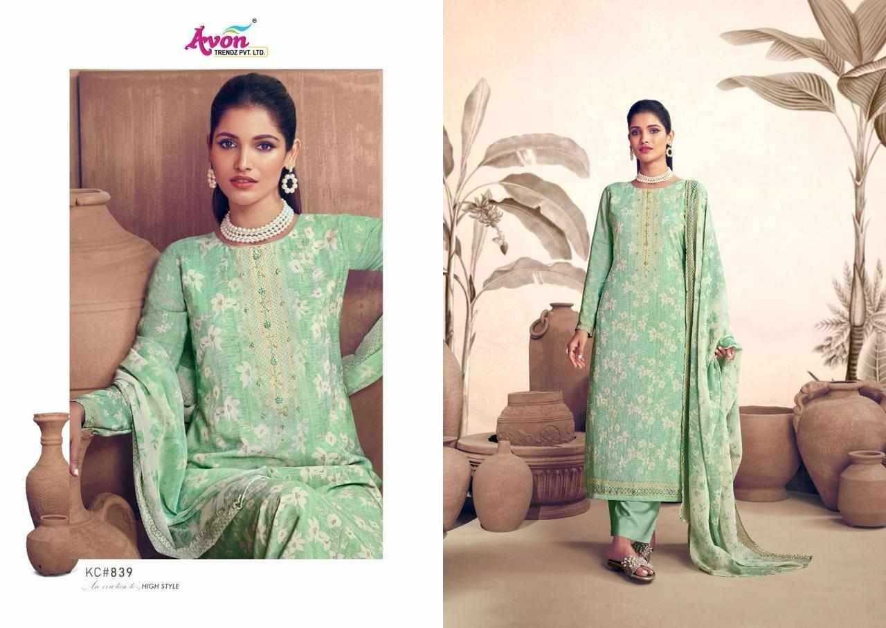 Kabul Crape Vol-2 By Avon Trendz 839 To 844 Series Designer Festive Festive Suits Collection Beautiful Stylish Fancy Colorful Party Wear & Occasional Wear Crepe Dresses At Wholesale Price