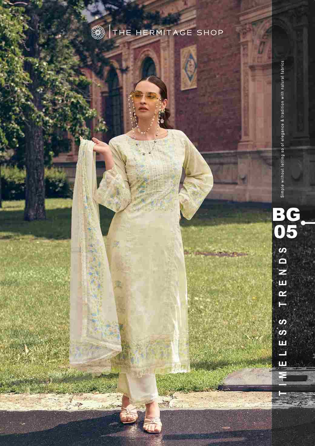 Bagh By The Hermitage Shop 01 To 06 Series Beautiful Festive Suits Colorful Stylish Fancy Casual Wear & Ethnic Wear Pure Lawn Cotton Dresses At Wholesale Price