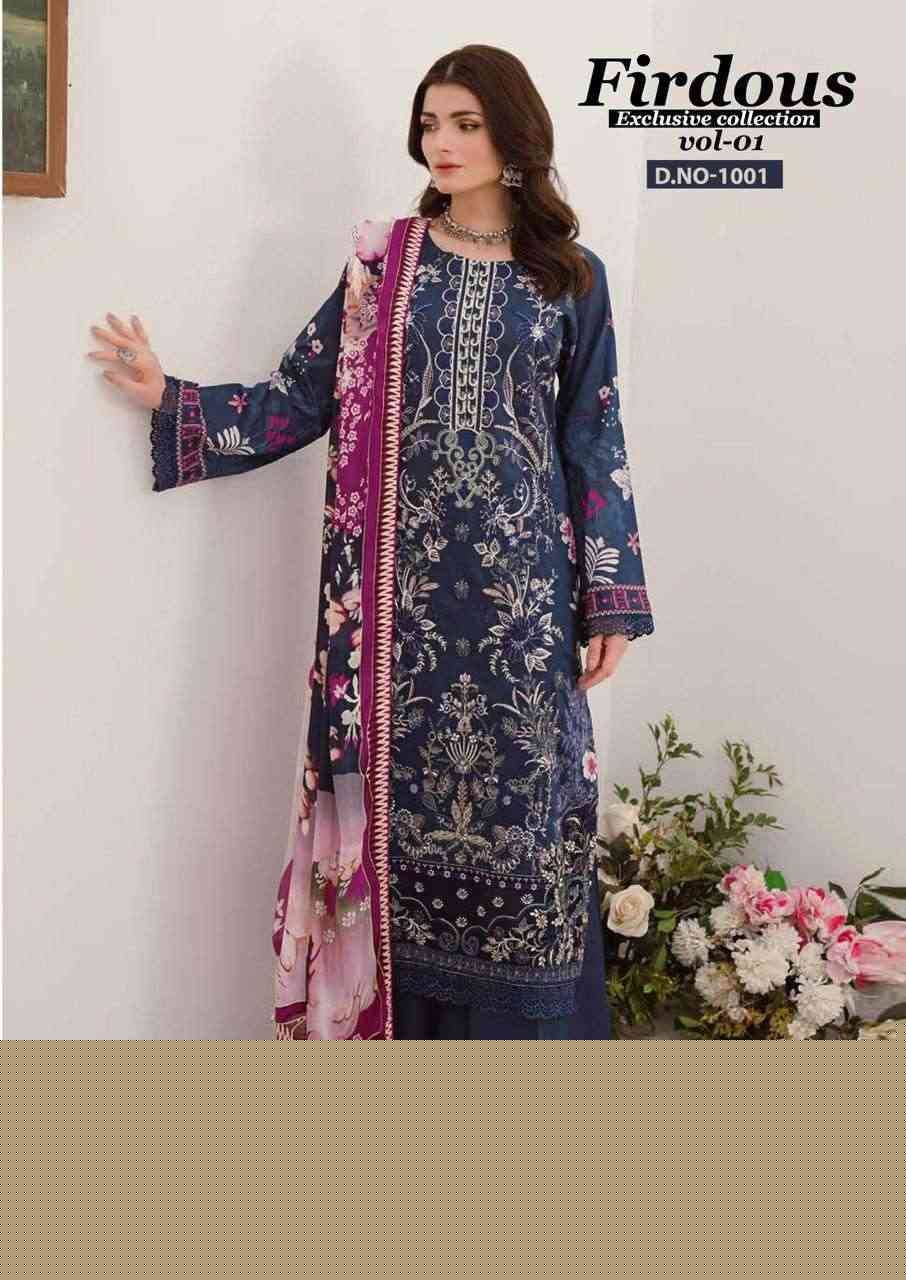Firdous Vol-1 By Nand Gopal Prints 1001 To 1008 Series Beautiful Festive Suits Colorful Stylish Fancy Casual Wear & Ethnic Wear Pure Cotton Print Dresses At Wholesale Price