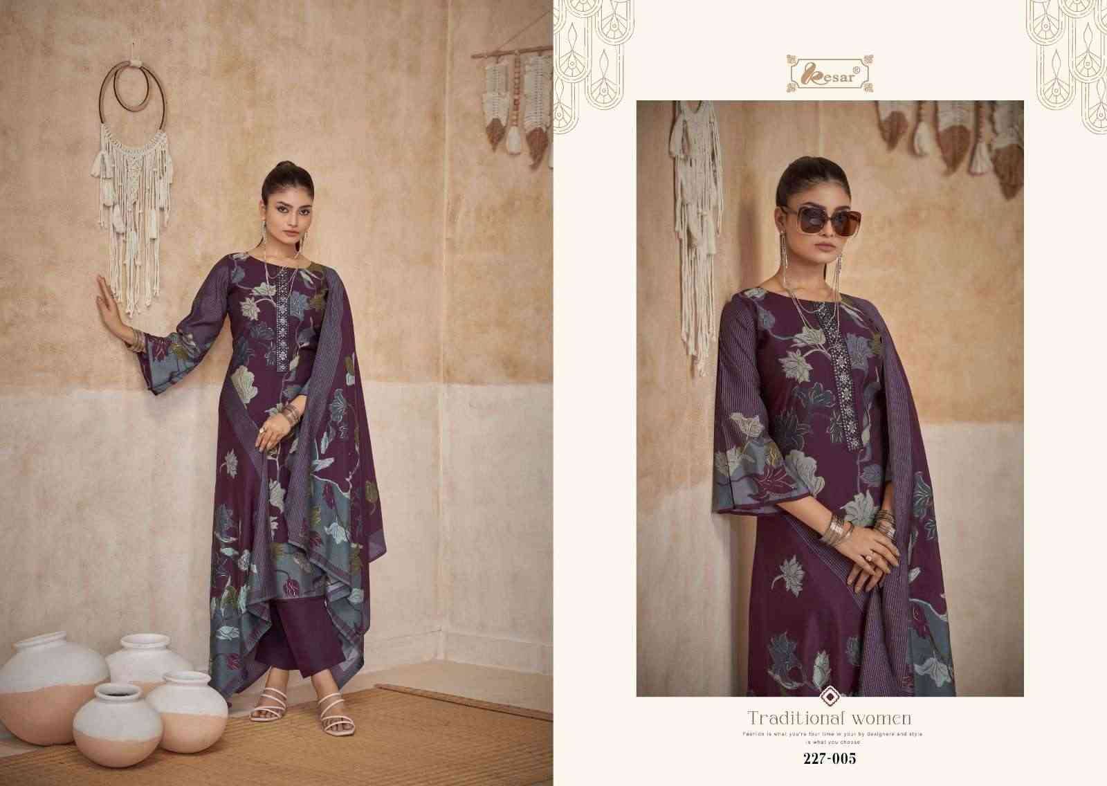 Shanaya Vol-3 By Kesar 227-001 To 227-006 Series Beautiful Stylish Festive Suits Fancy Colorful Casual Wear & Ethnic Wear & Ready To Wear Pure Muslin Viscose Digital Print Dresses At Wholesale Price