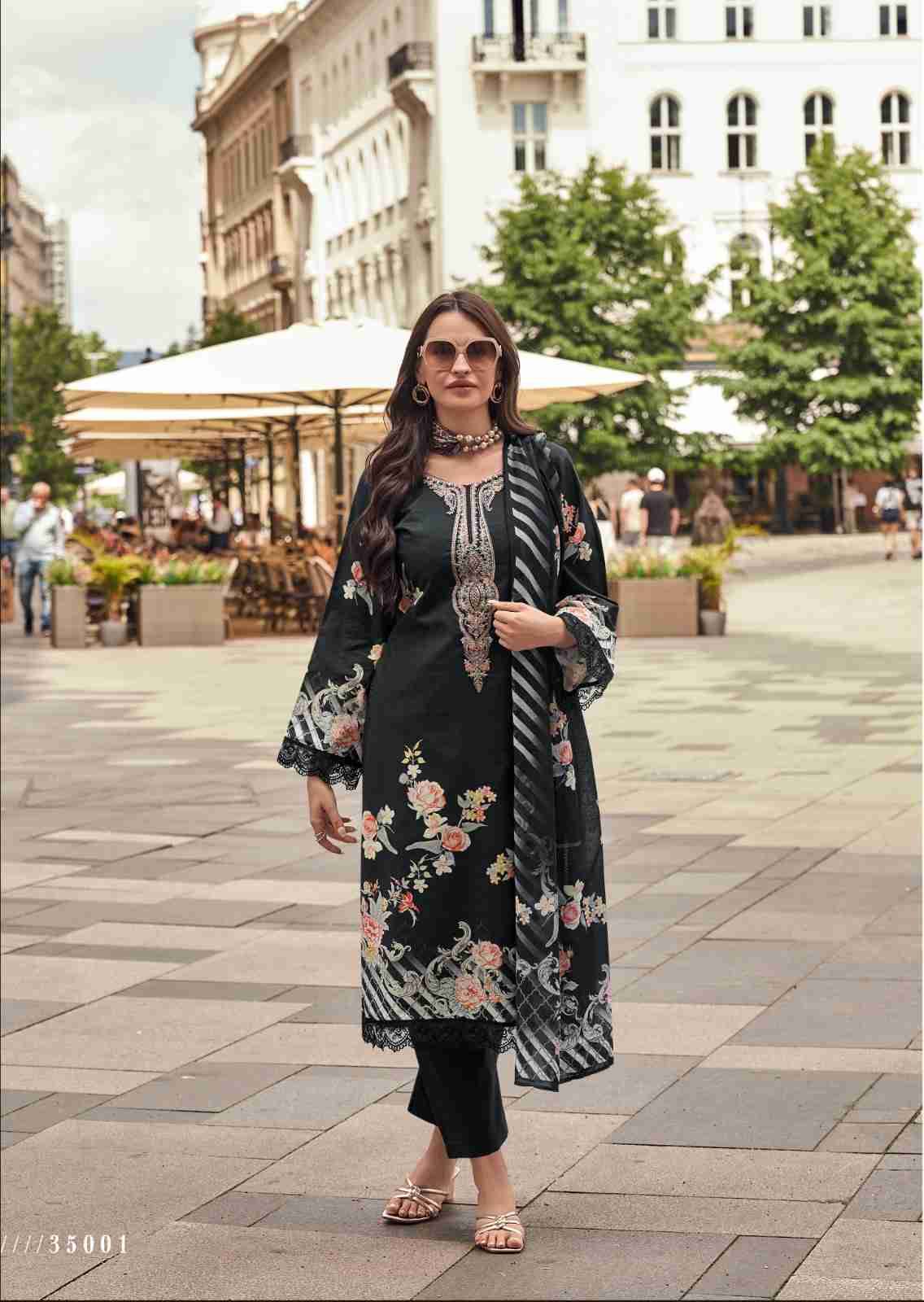 Aayka By The Hermitage Shop 8000 To 8005 Series Beautiful Festive Suits Colorful Stylish Fancy Casual Wear & Ethnic Wear Pure Lawn Cotton Dresses At Wholesale Price