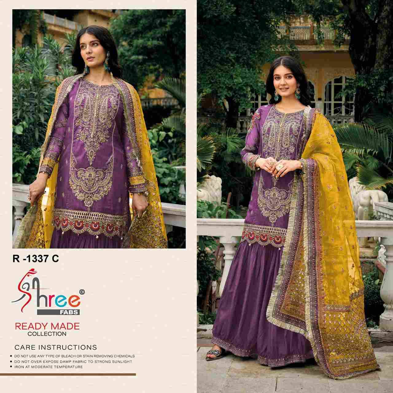 Shree Fabs Hit Design R-1337 Colours By Shree Fabs R-1337-A To R-1337-D Series Wholesale Designer Pakistani Suits Collection Beautiful Stylish Fancy Colorful Party Wear & Occasional Wear Viscose Silk Dresses At Wholesale Price