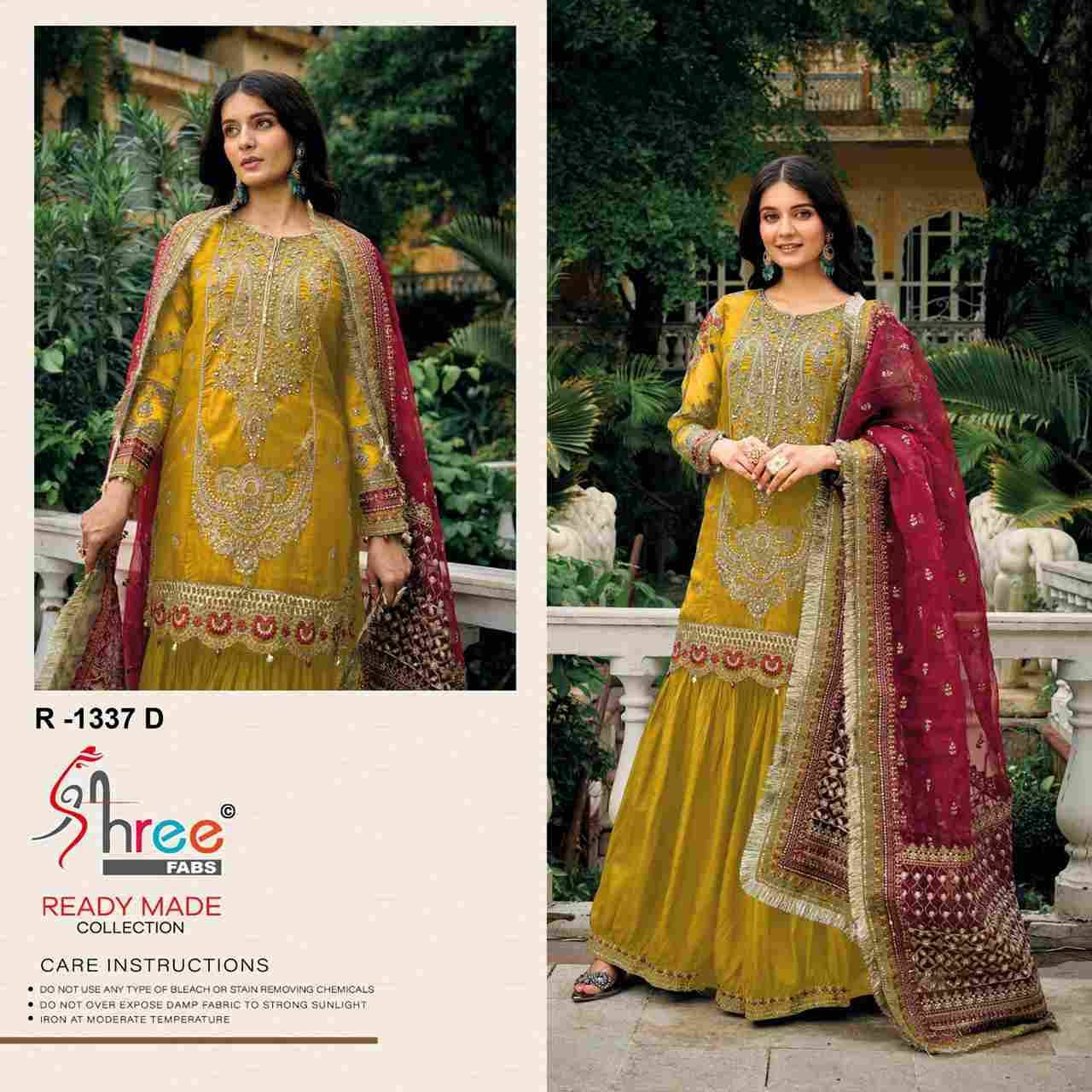 Shree Fabs Hit Design R-1337 Colours By Shree Fabs R-1337-A To R-1337-D Series Wholesale Designer Pakistani Suits Collection Beautiful Stylish Fancy Colorful Party Wear & Occasional Wear Viscose Silk Dresses At Wholesale Price