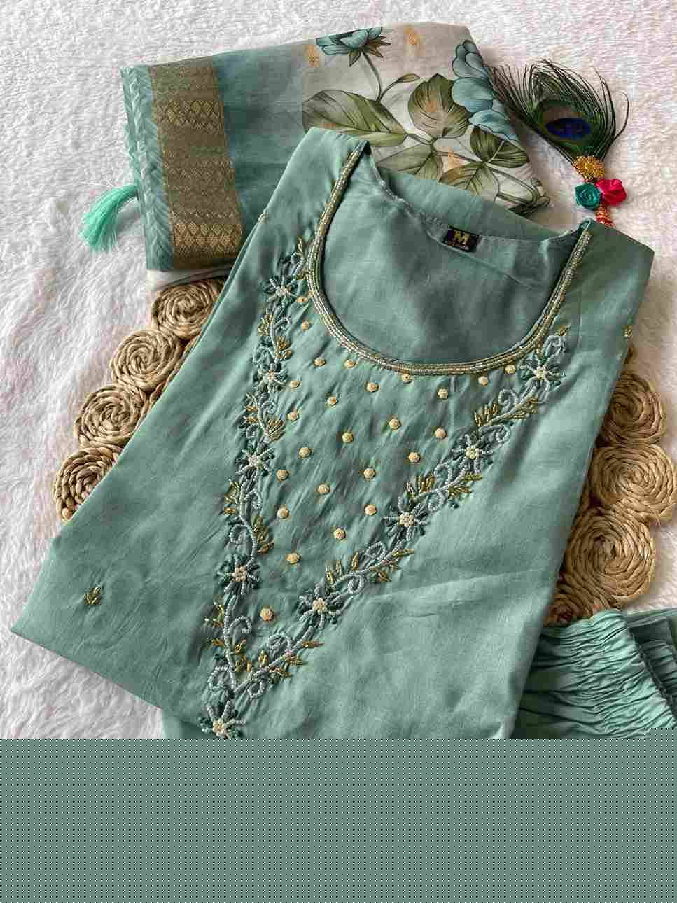 Kr-324 By Fashid Wholesale 01 To 07 Series Designer Festive Suits Collection Beautiful Stylish Fancy Colorful Party Wear & Occasional Wear Roman Silk Kurti With Pent At Wholesale Price