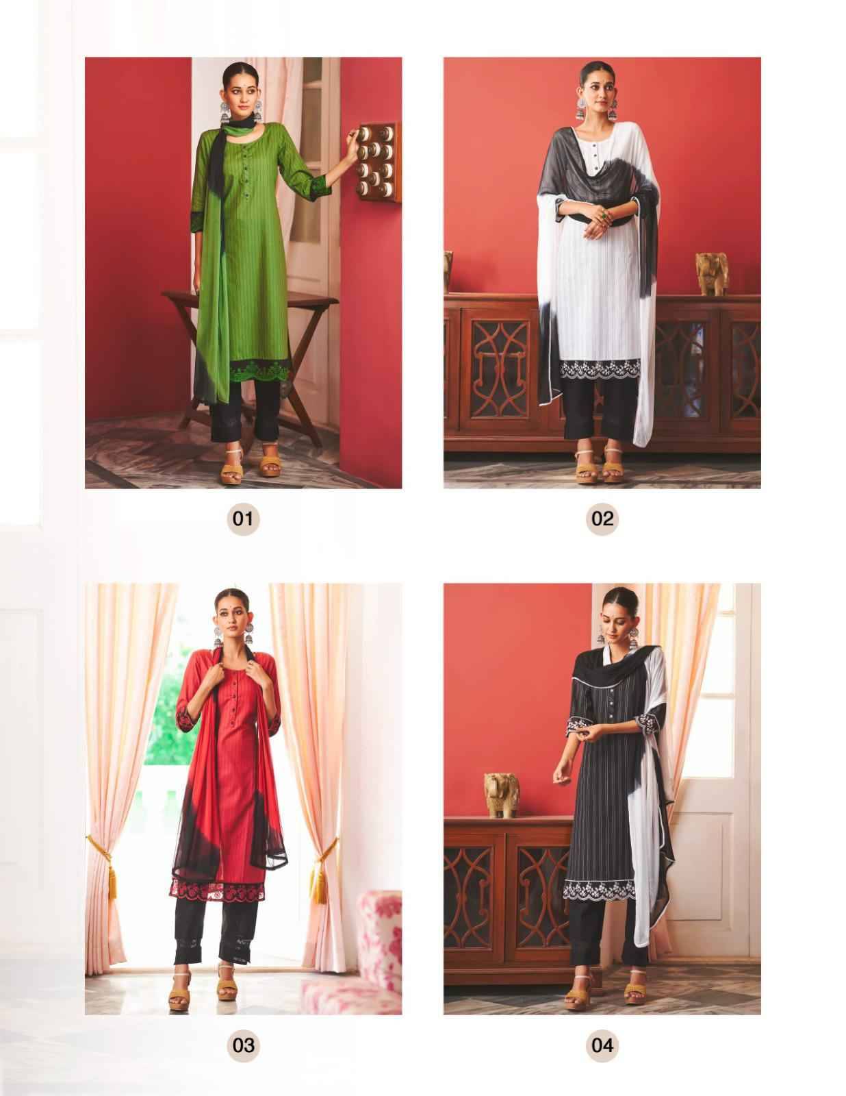 Wella By 100 Miles 01 To 04 Series Beautiful Festive Suits Colorful Stylish Fancy Casual Wear & Ethnic Wear Pure Cotton Print Dresses At Wholesale Price