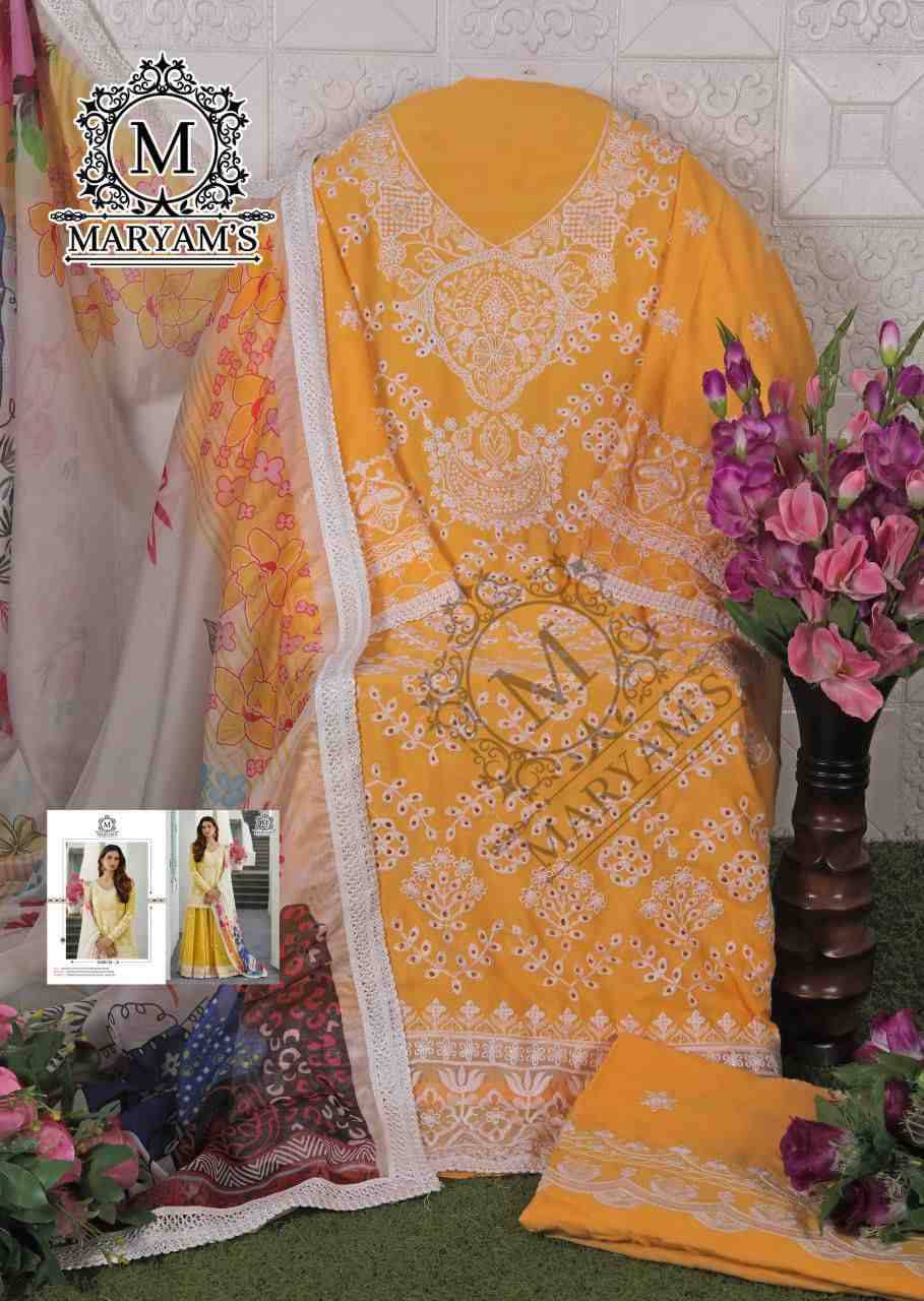 Maryams 176 Colours By Maryams 176-A To 176-D Series Pakistani Suits Beautiful Fancy Colorful Stylish Party Wear & Occasional Wear Rayon Cotton Embroidery Dresses At Wholesale Price