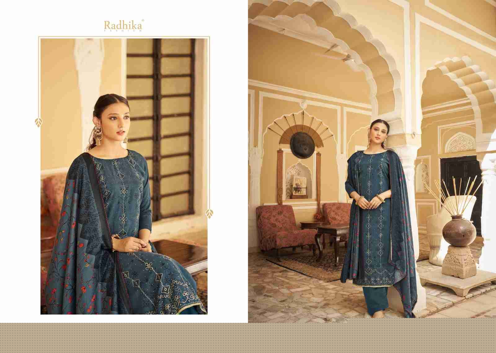 Jasmine By Sumyra 75001 To 75006 Series Beautiful Festive Suits Stylish Fancy Colorful Casual Wear & Ethnic Wear Pure Pashmina Print Dresses At Wholesale Price