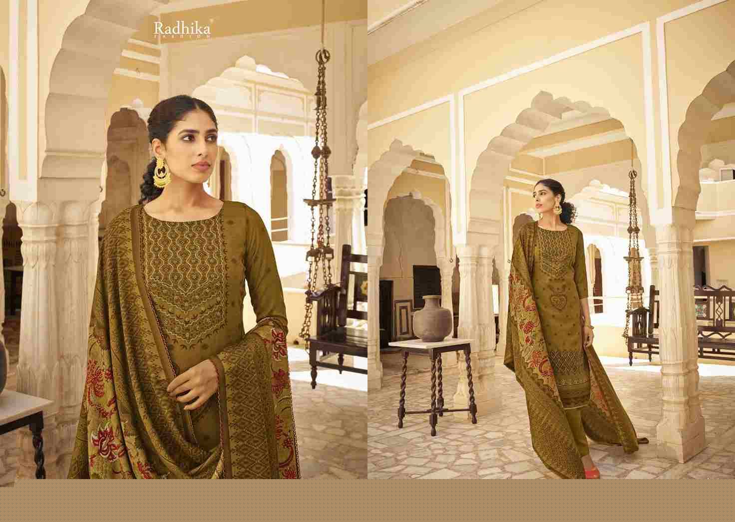 Jasmine By Sumyra 75001 To 75006 Series Beautiful Festive Suits Stylish Fancy Colorful Casual Wear & Ethnic Wear Pure Pashmina Print Dresses At Wholesale Price